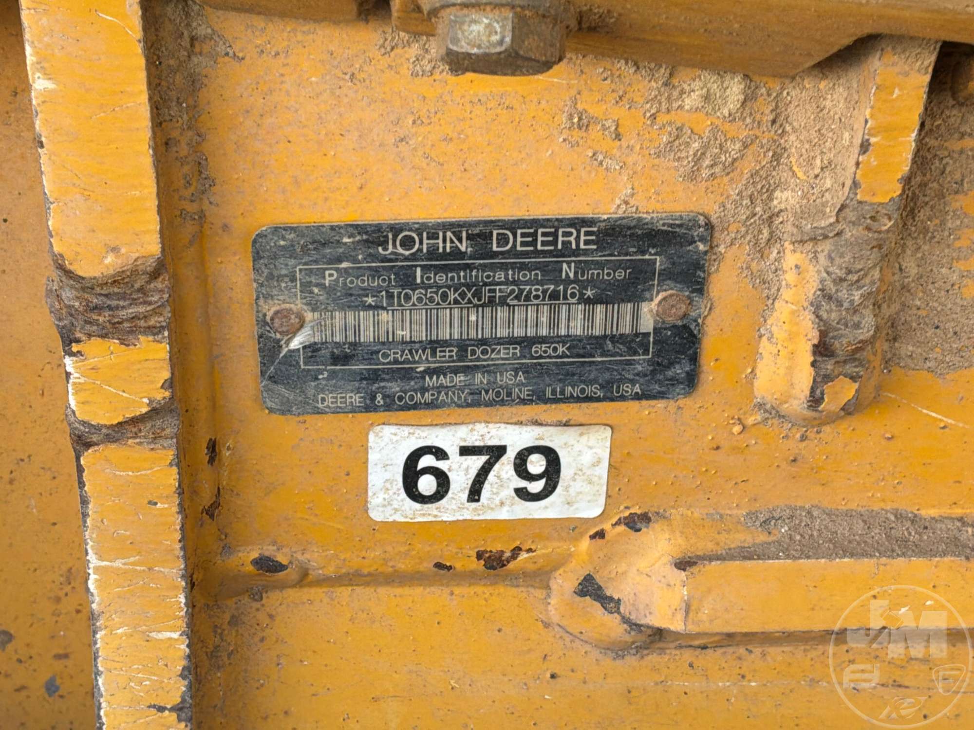 2015 John Deere 650K LGP