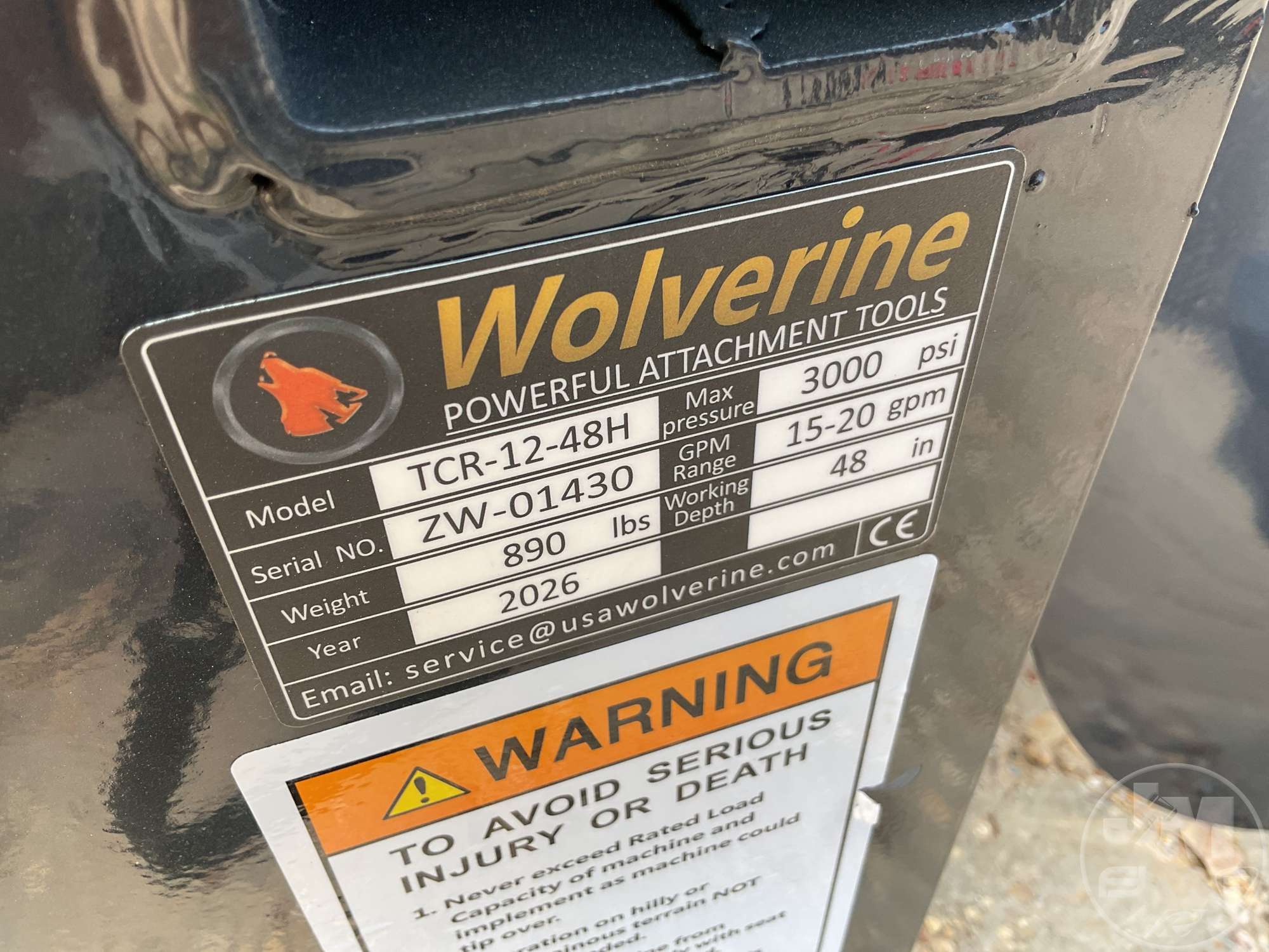 2026 Wolverine TCR-12-48H