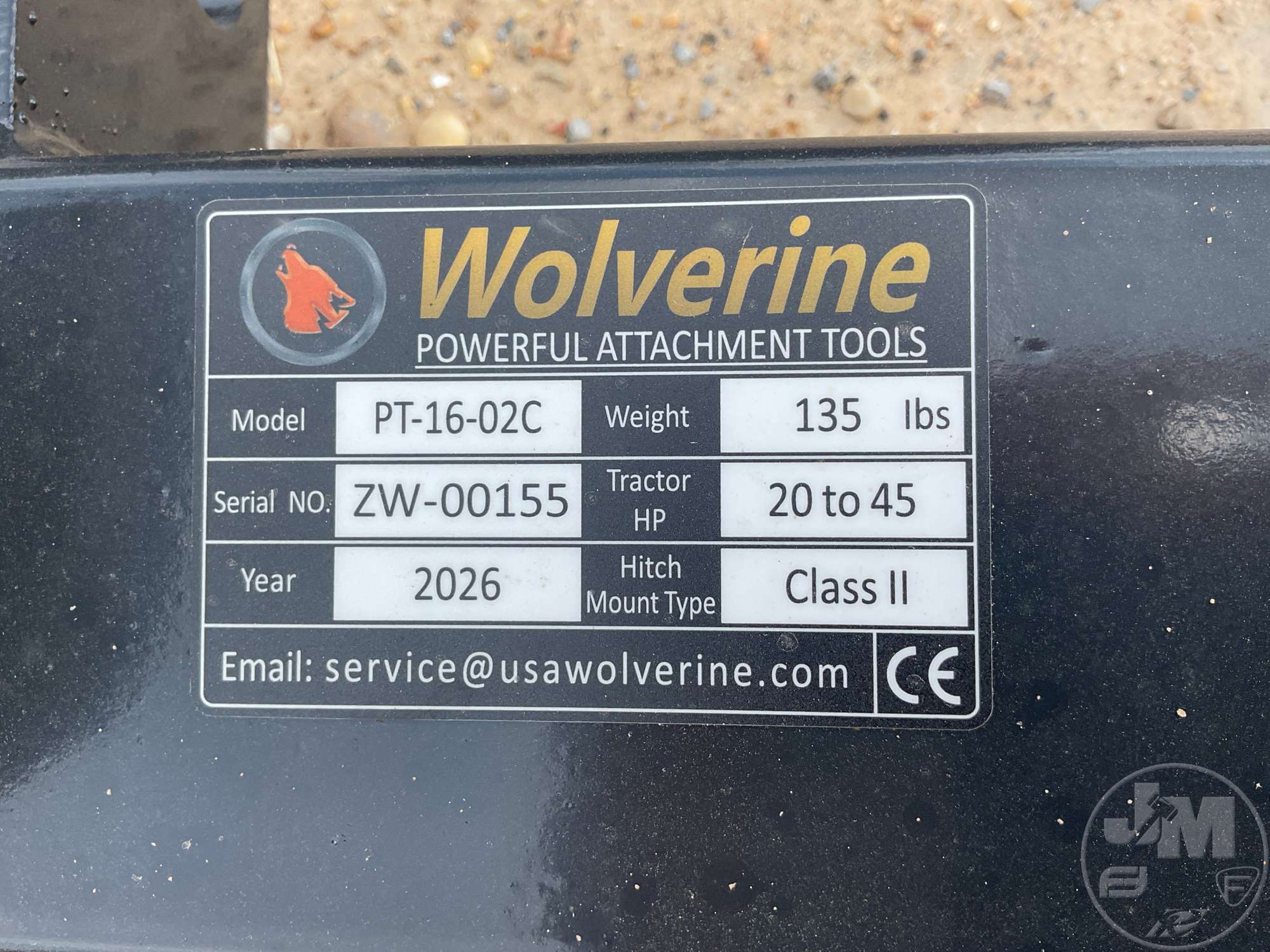 2026 Wolverine PT-16-02C