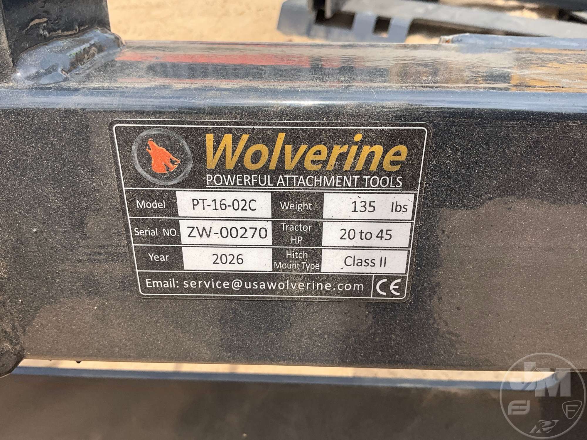 2026 Wolverine PT-16-02C