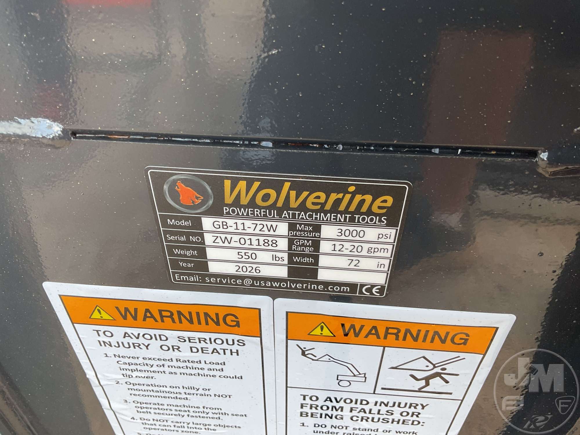 2026 Wolverine GB-11-72W