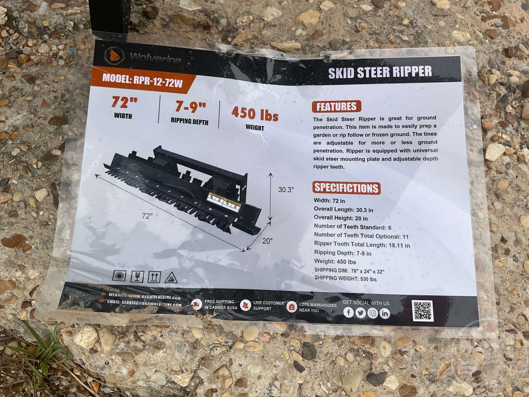 2026 Wolverine RPR-12-72W