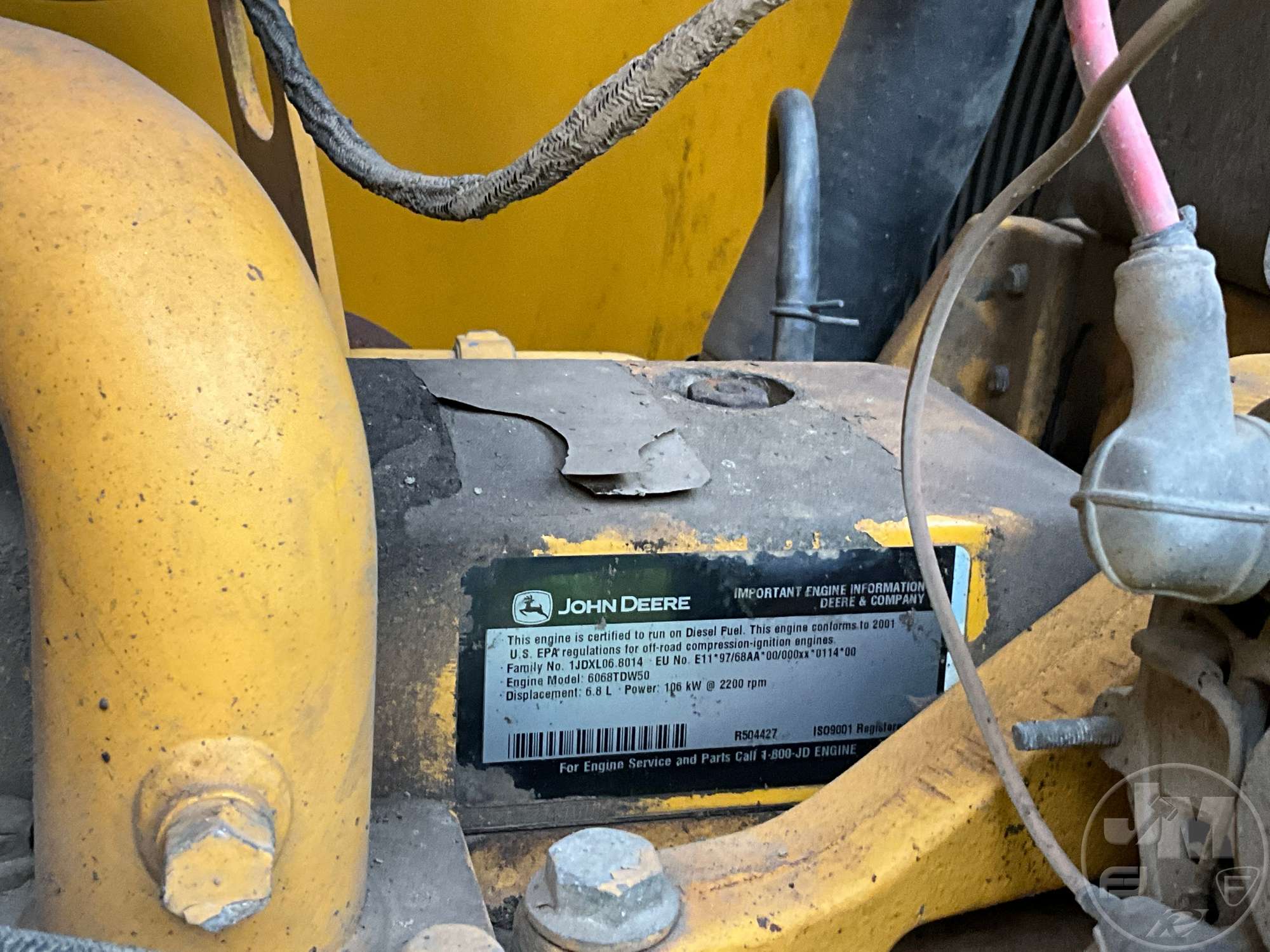 2001 John Deere TC54H