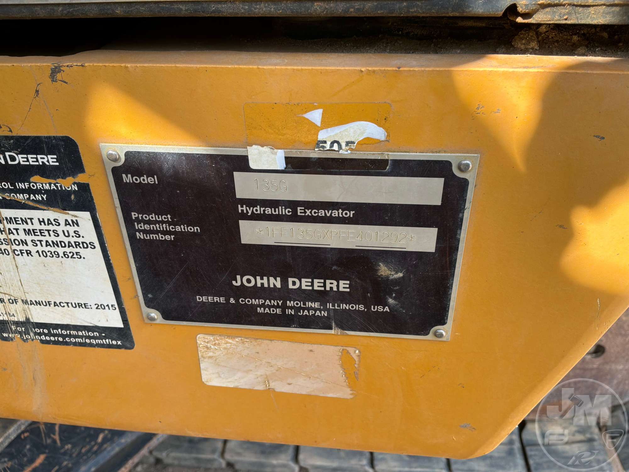 2016 John Deere 135G