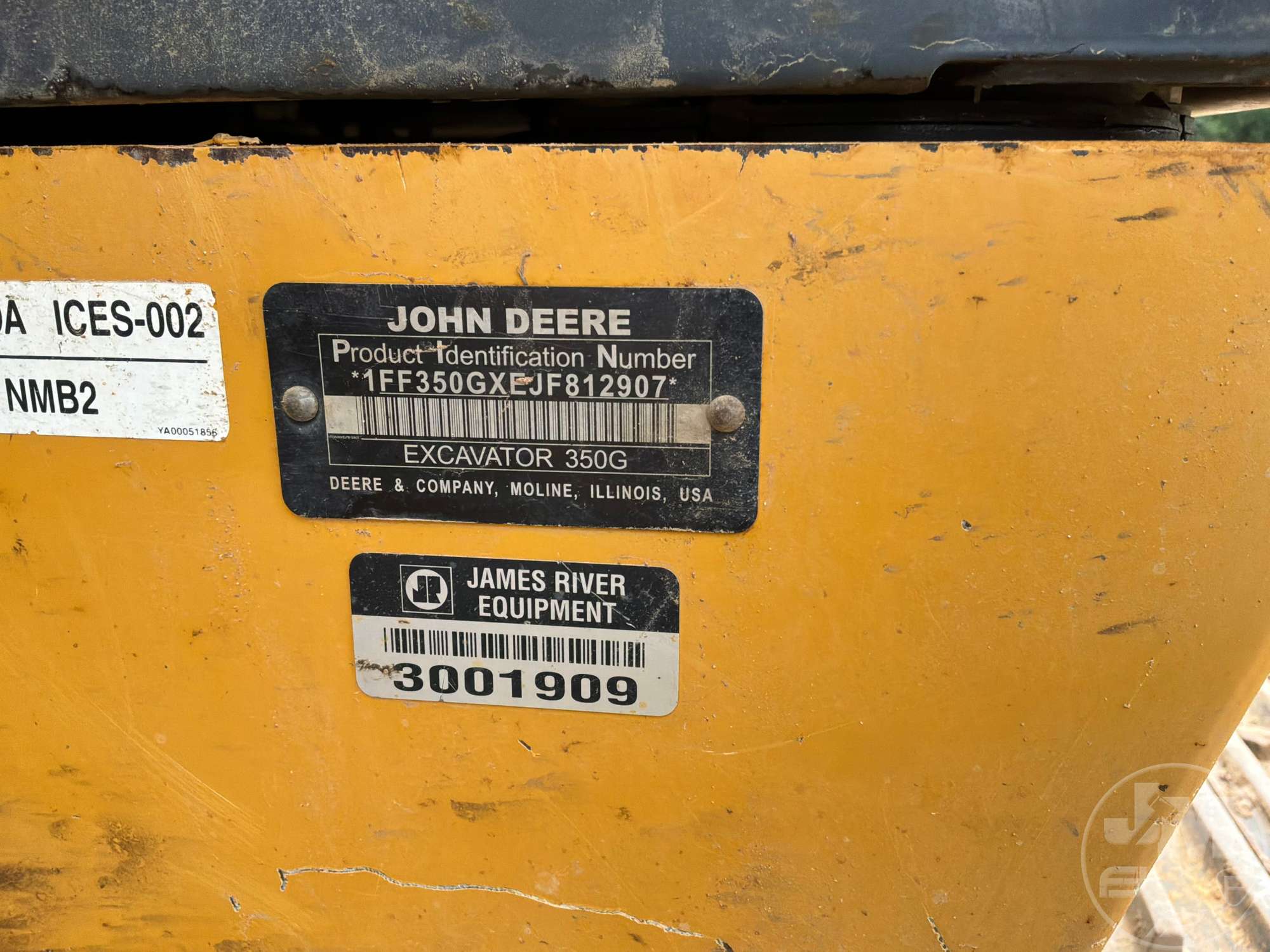 2018 John Deere 350G LC