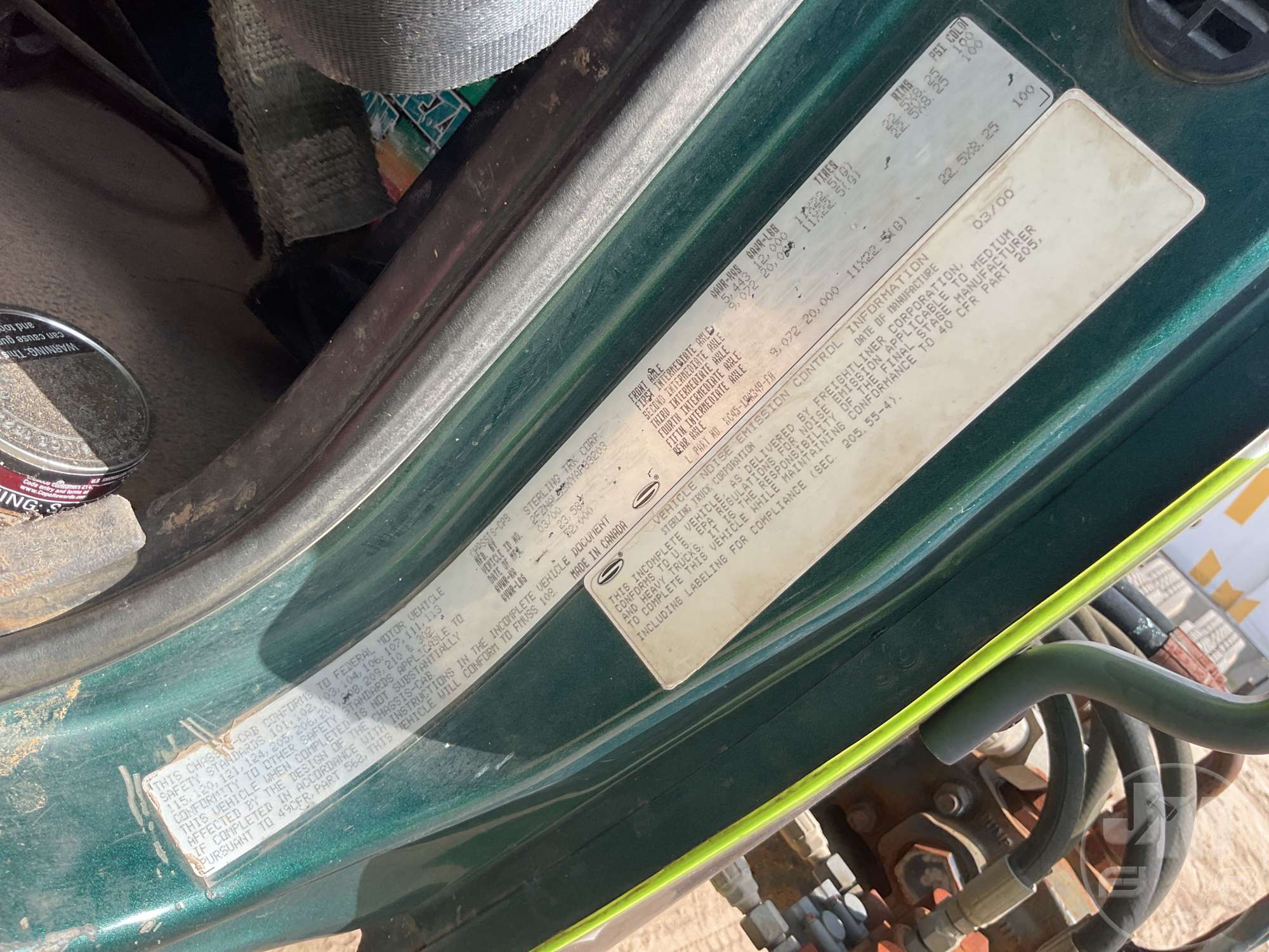 2000 Sterling L7500 SERIES