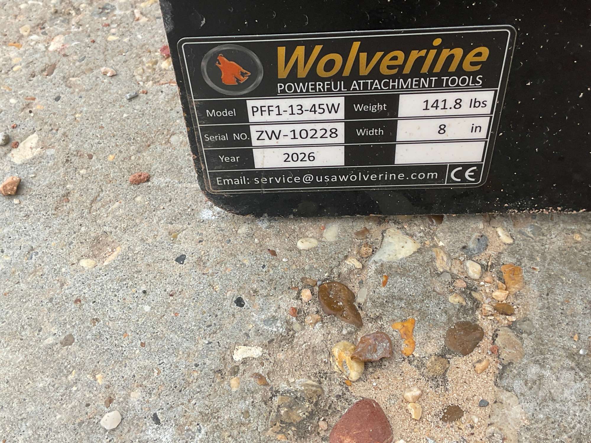 2026 Wolverine PFF1-13-45W