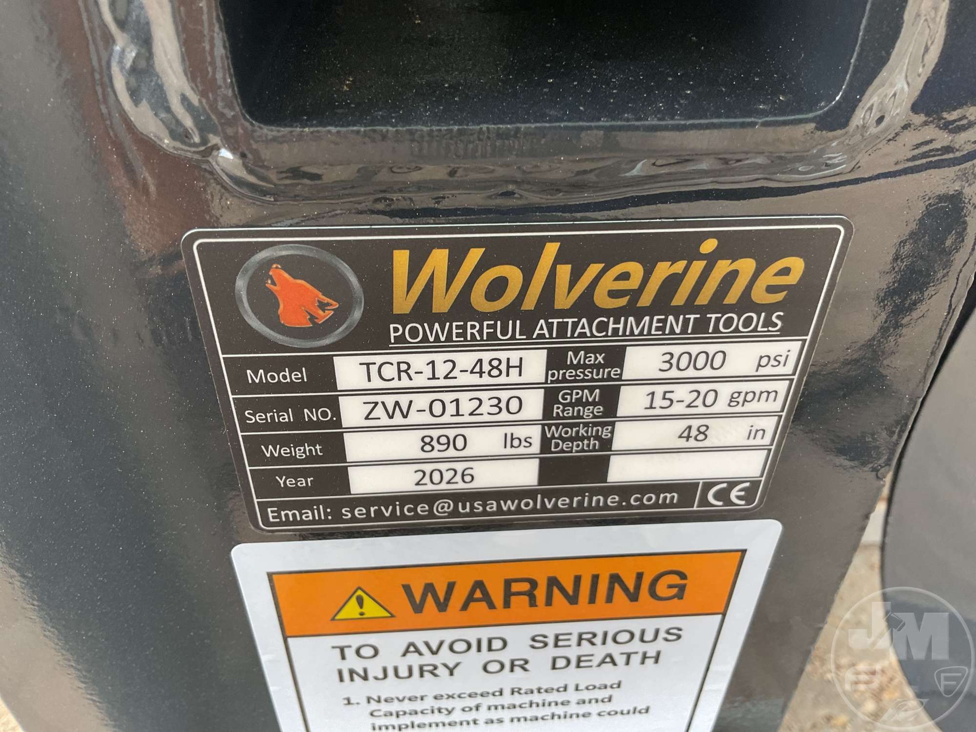 2026 Wolverine TCR-12-48H