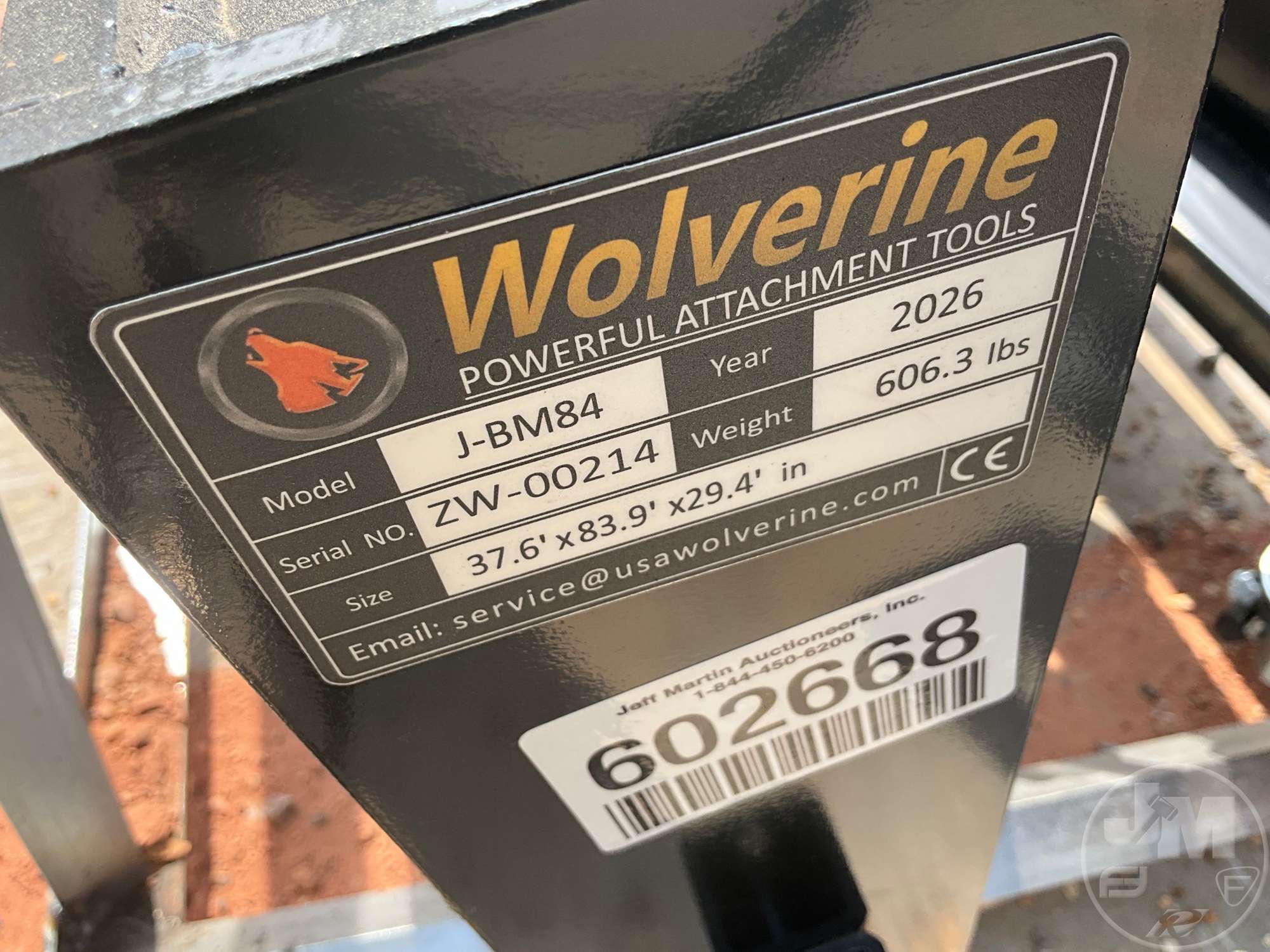 2026 Wolverine DB-15-84W