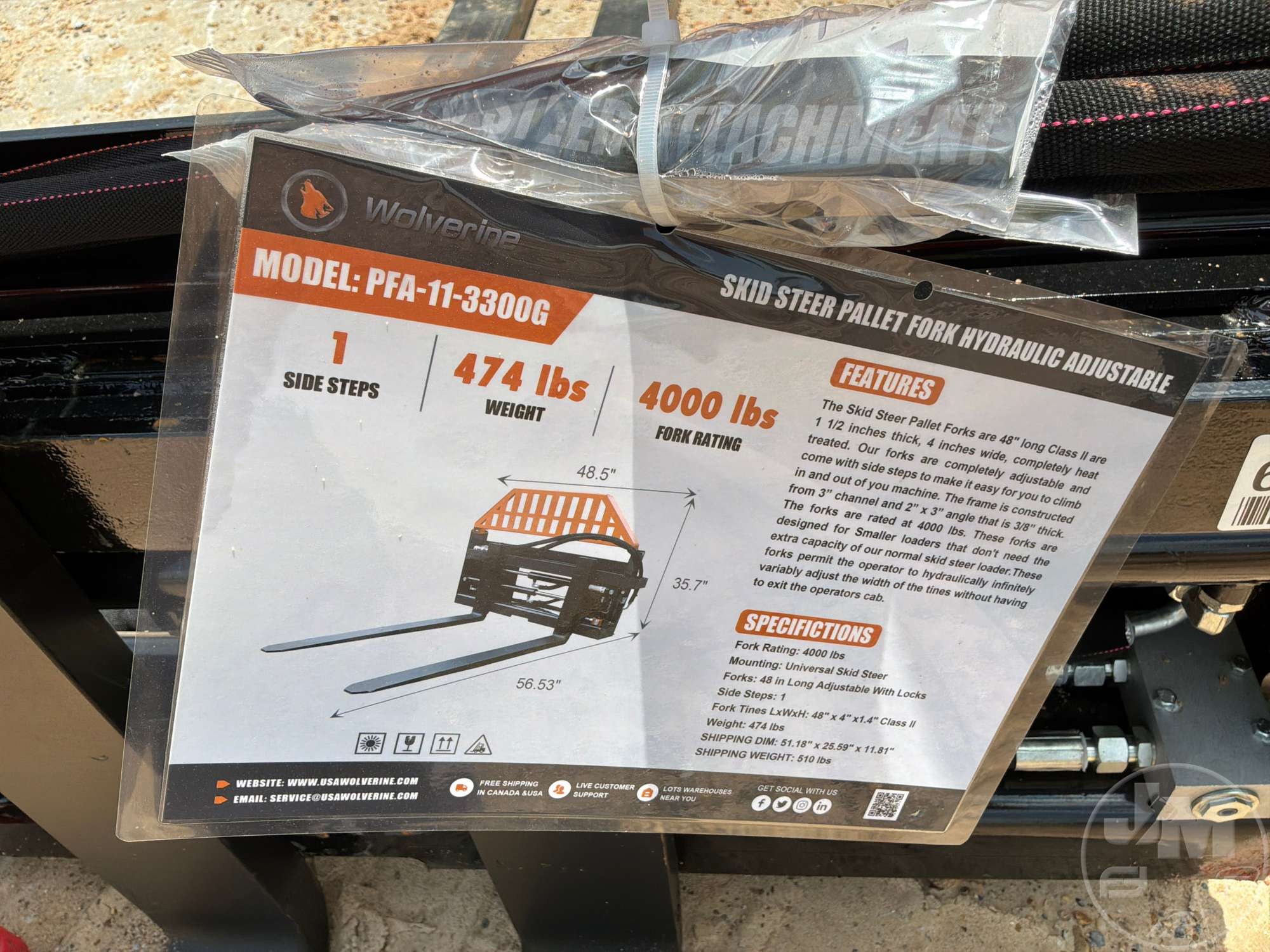 2026 Wolverine PFA-11-3300G