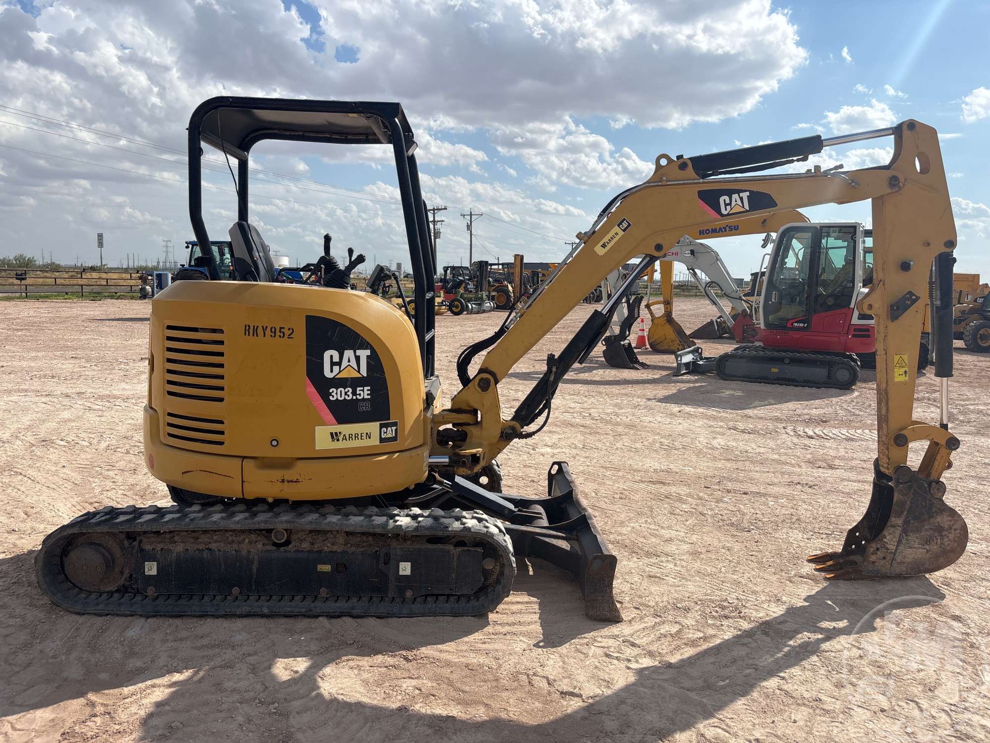2012 Caterpillar 303.5E CR