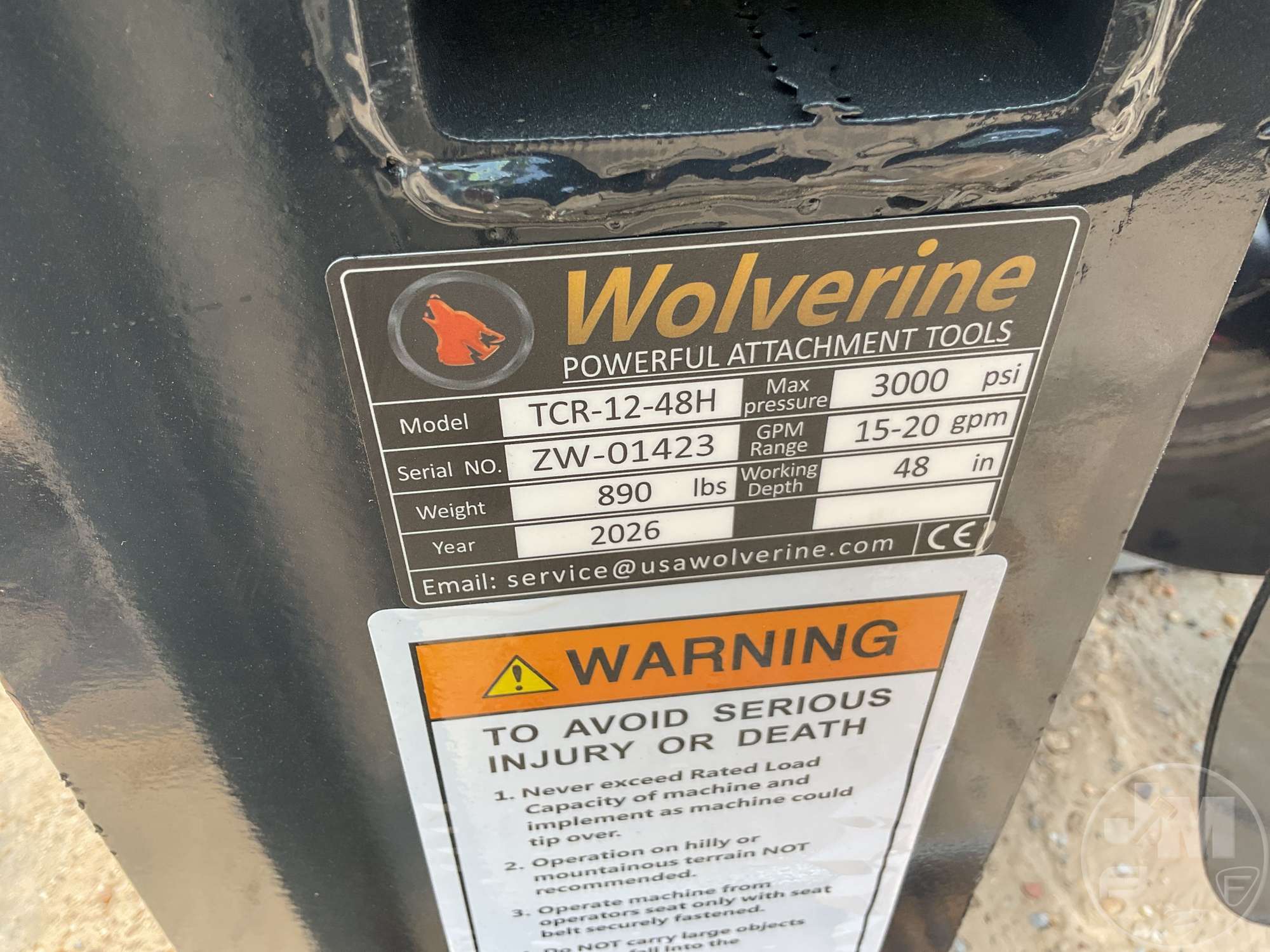 2026 Wolverine TCR-12-48H