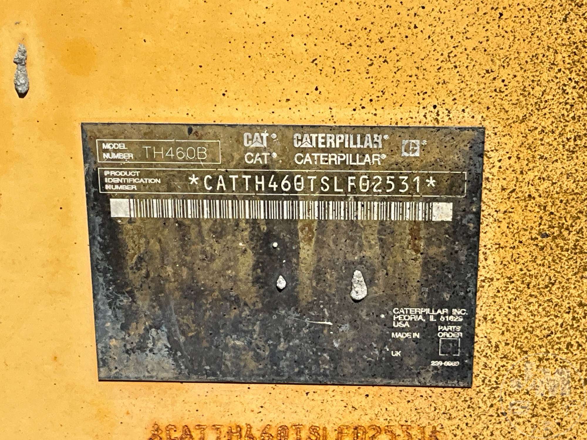 2006 Caterpillar TH460B