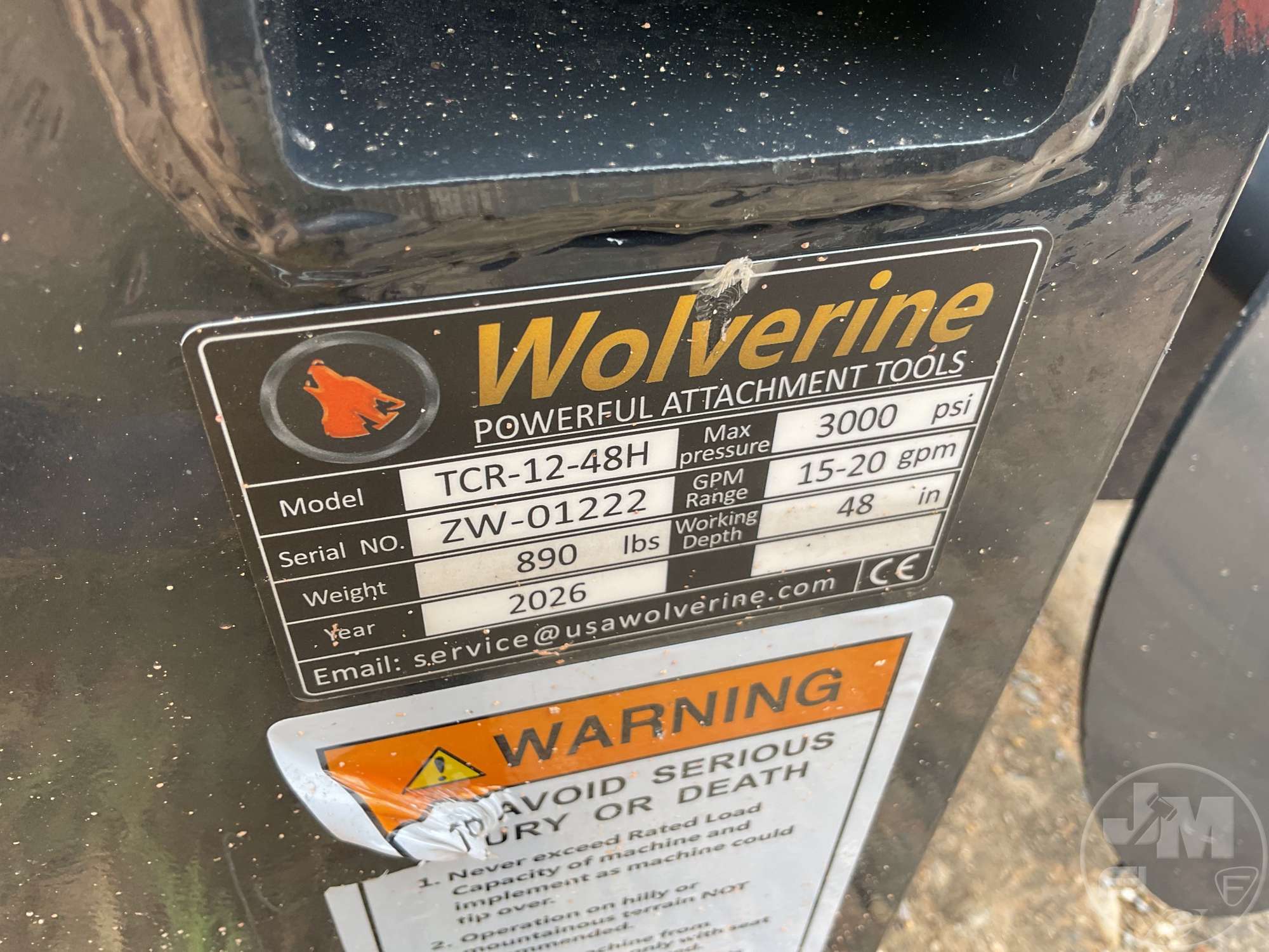 2026 Wolverine TCR-12-48H