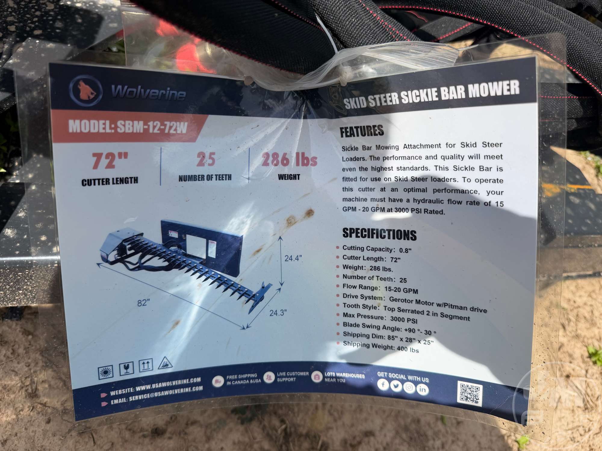 2026 Wolverine SBM-12-72W
