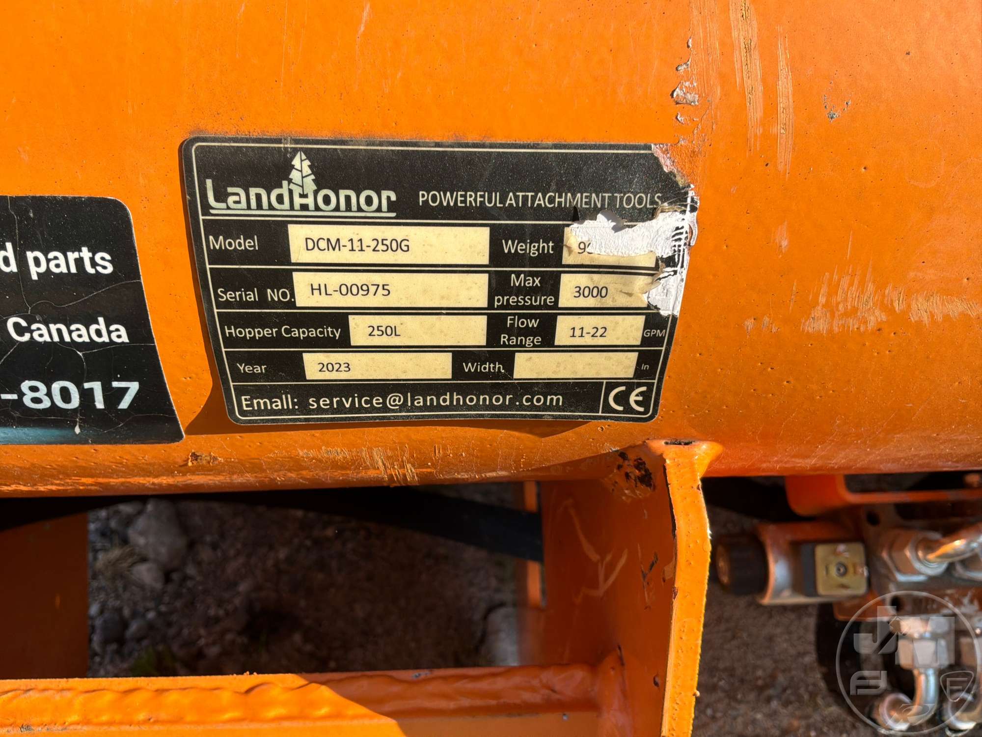 2023 Land Honor DCM-11-250G