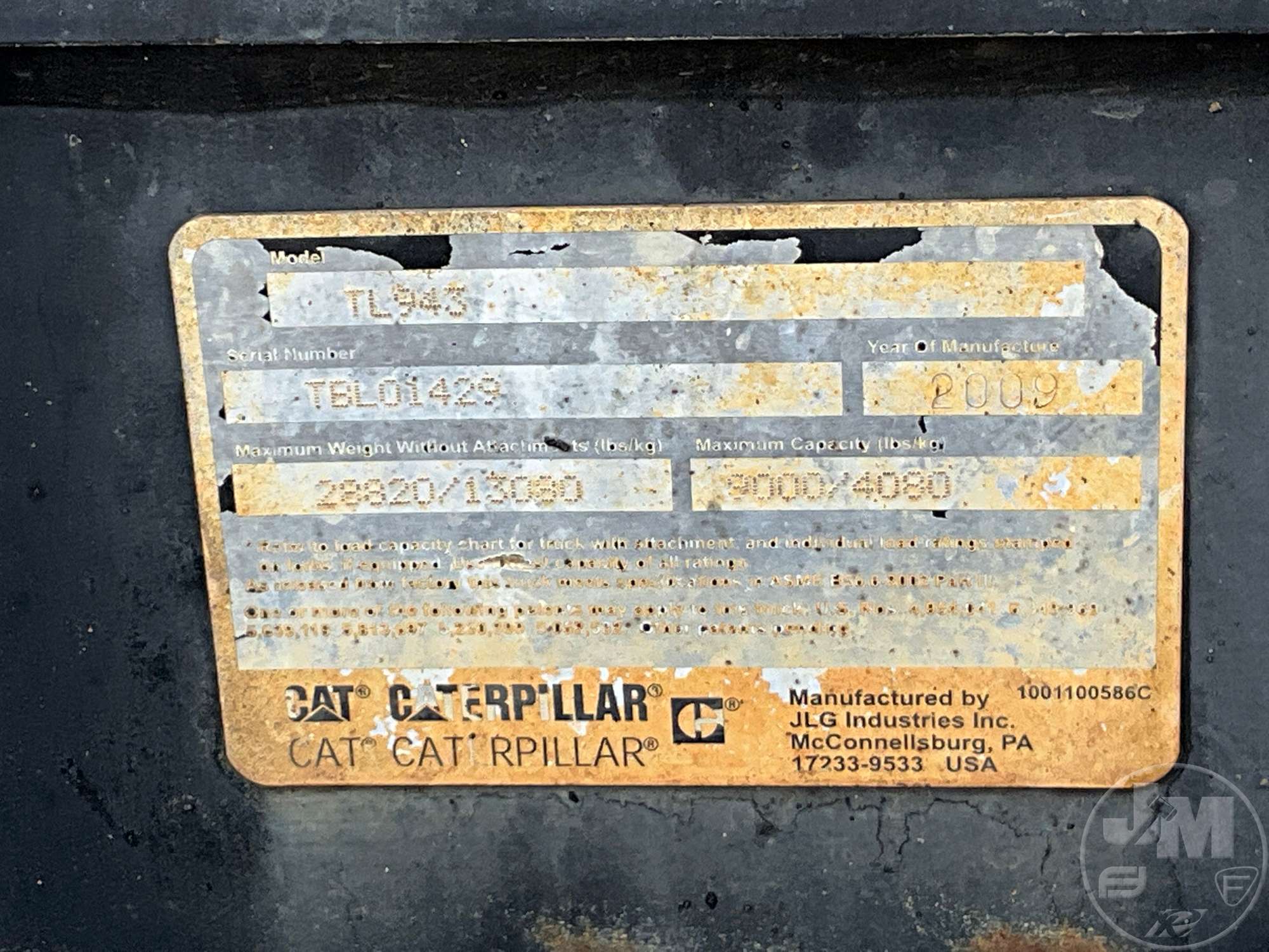 2009 Caterpillar TL943