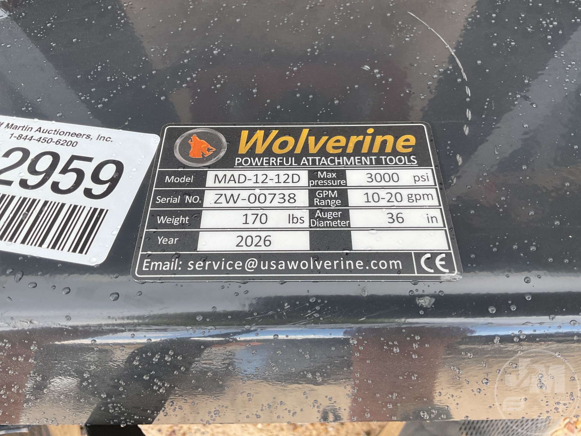 2026 Wolverine MAD-12-12D