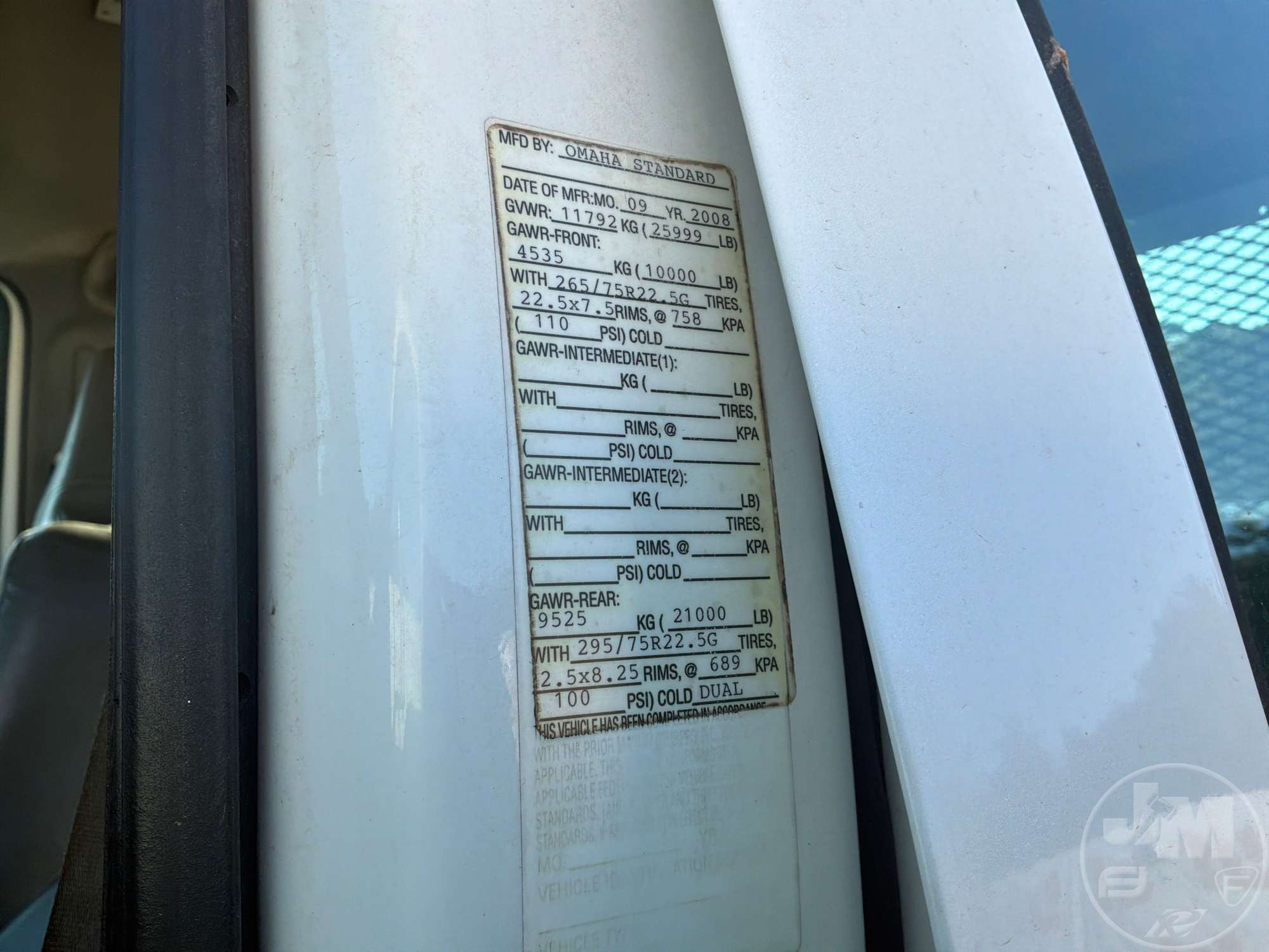 2009 Ford F-750 CREW CAB
