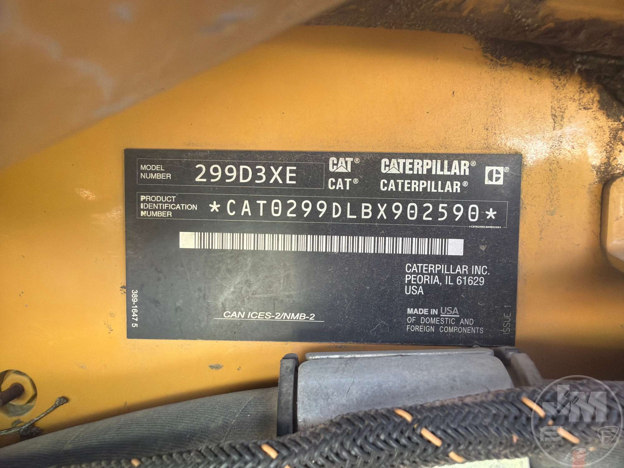 2021 Caterpillar 299D3 XE