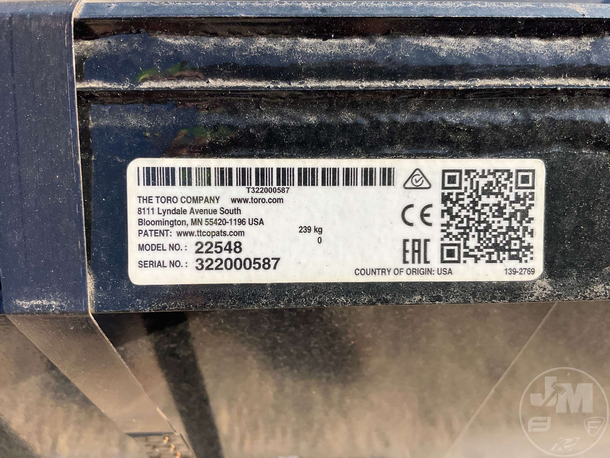 0 Toro 22548