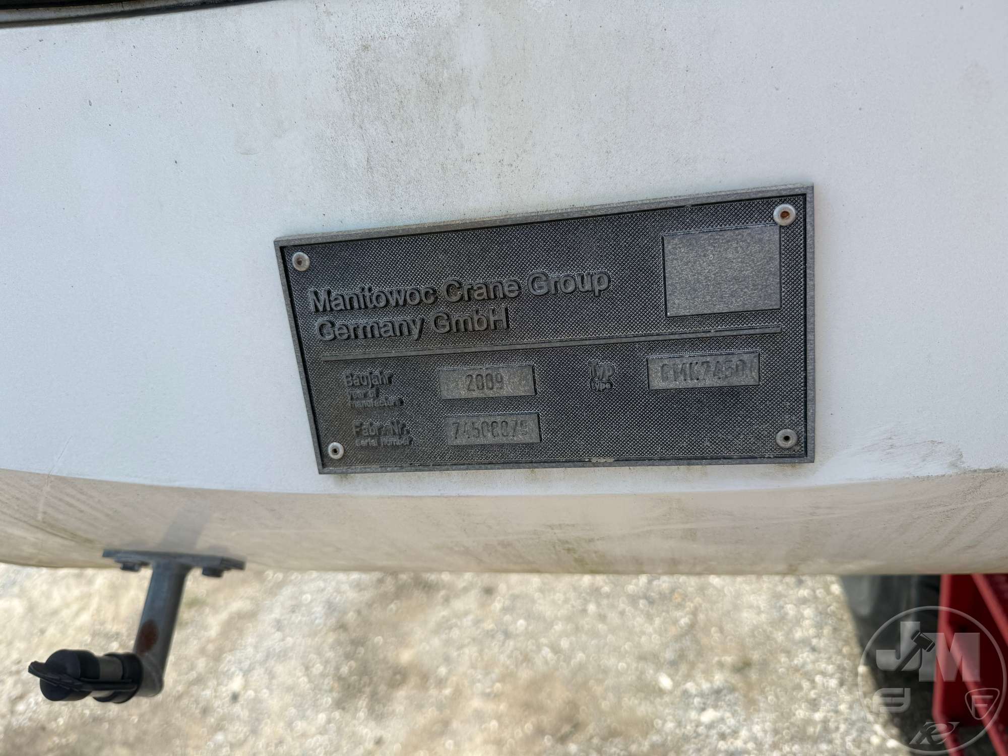 2009 Grove GMK 7450
