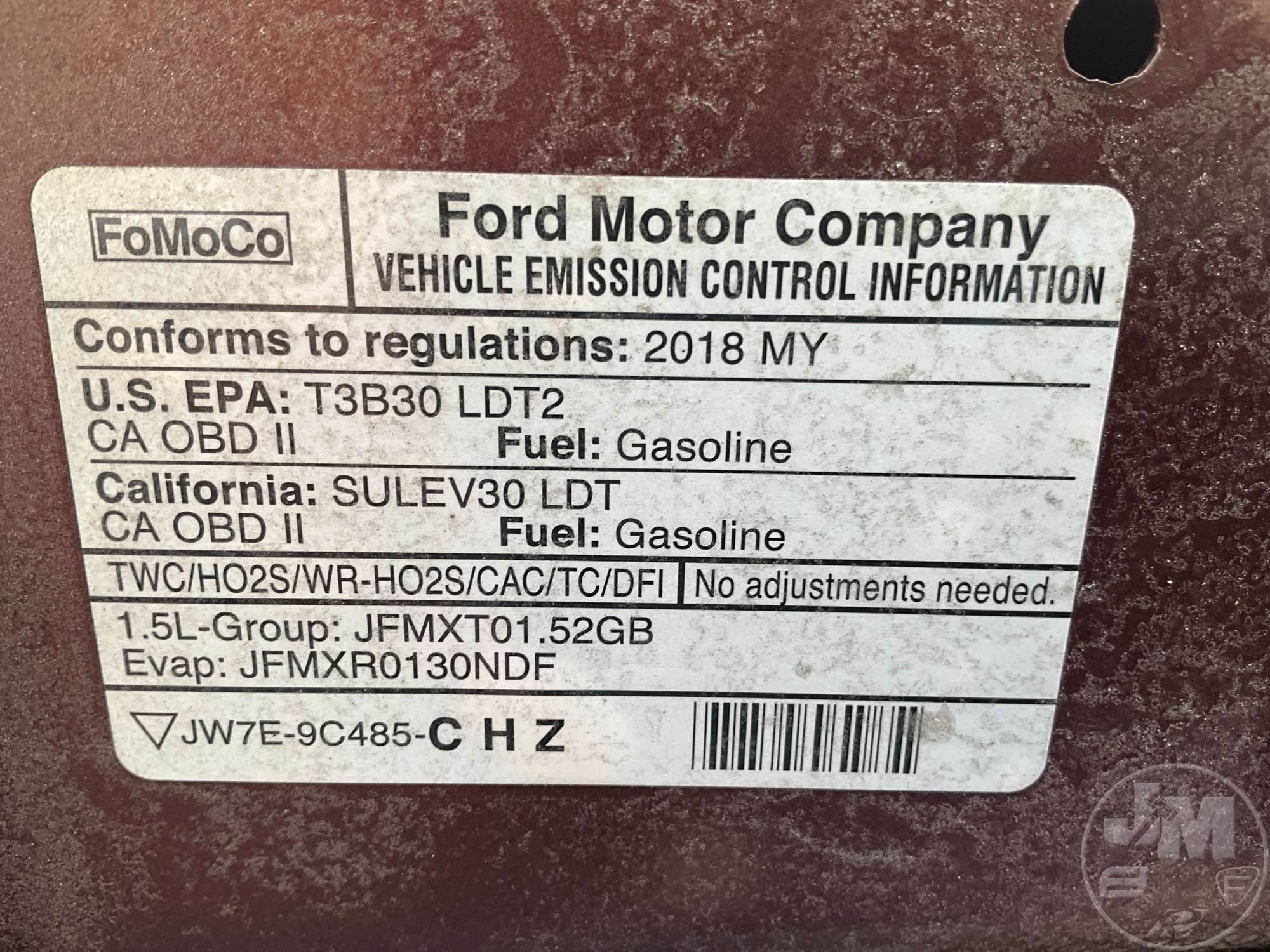 2018 Ford ESCAPE