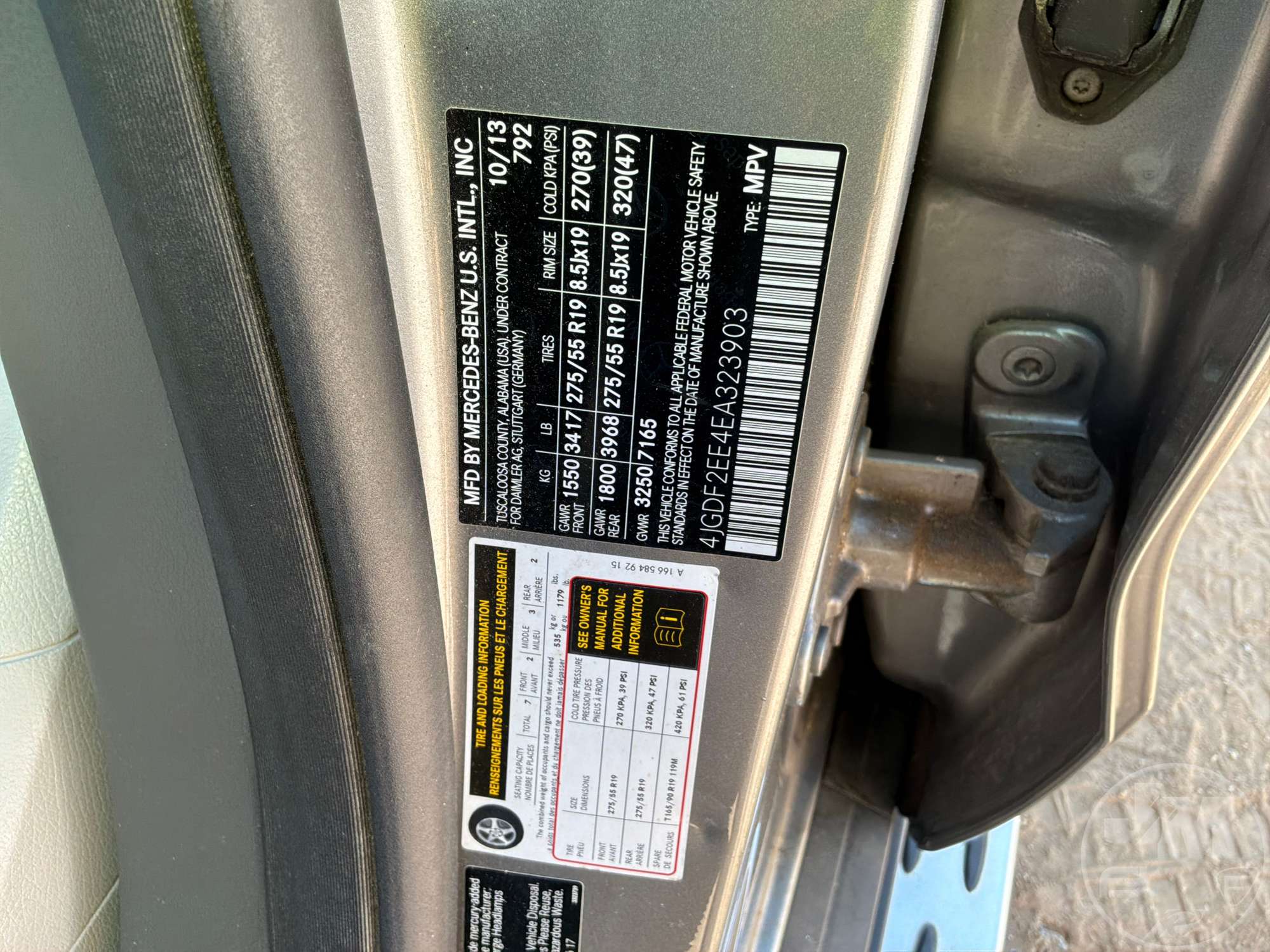 2014 Mercedes-Benz GL-350