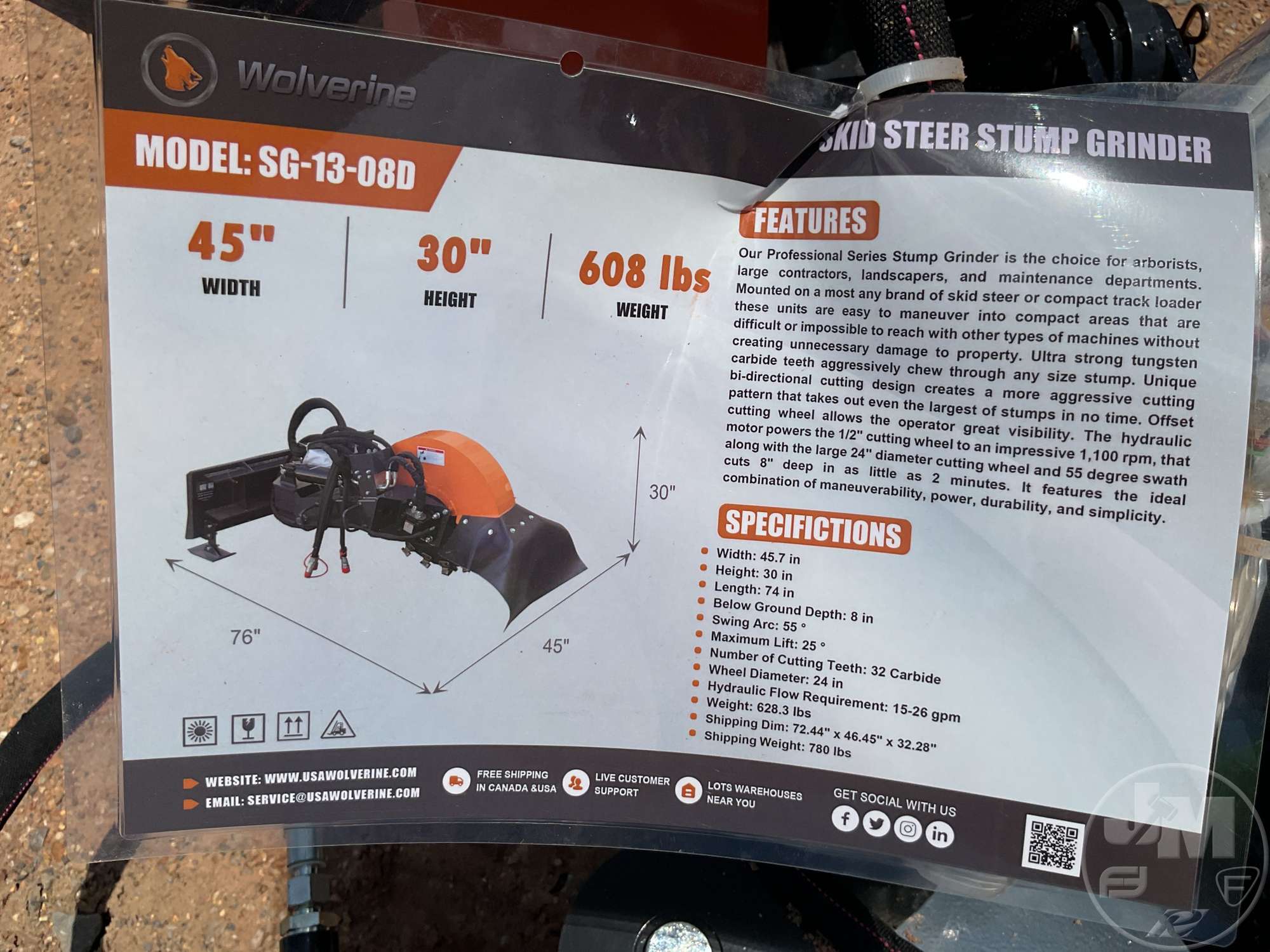 2026 Wolverine SG-13-08D