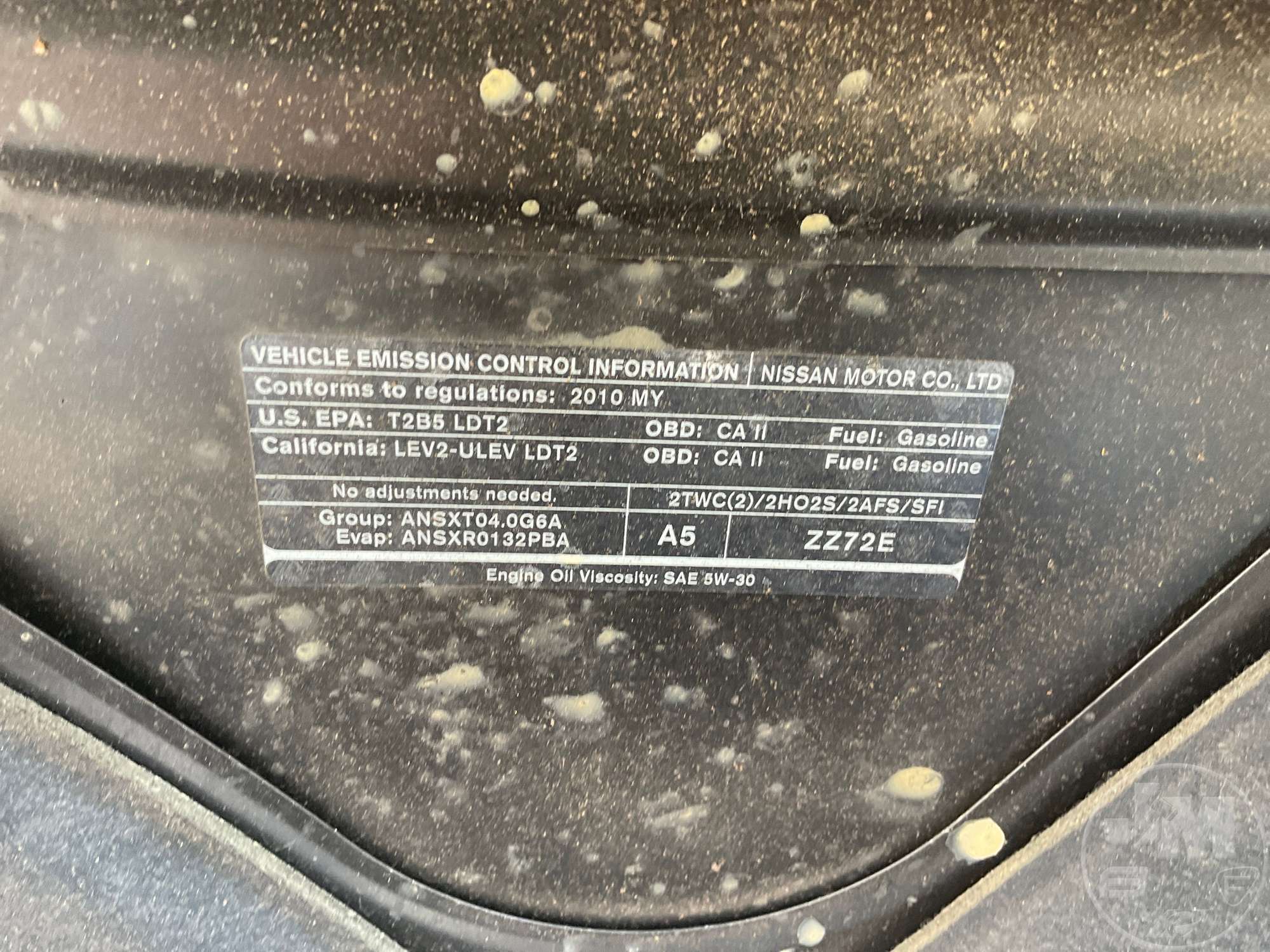2010 Nissan FRONTIER