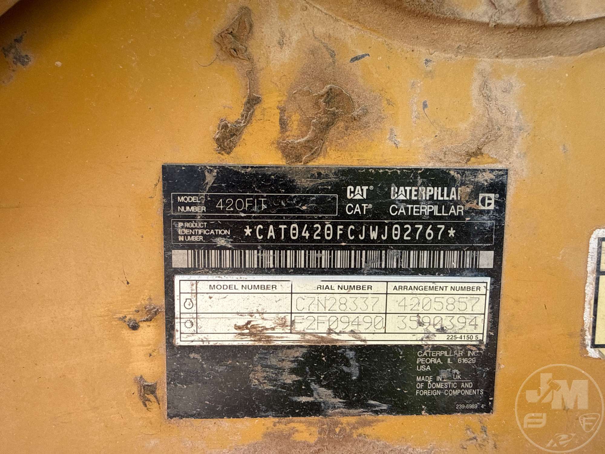 2014 Caterpillar 420F