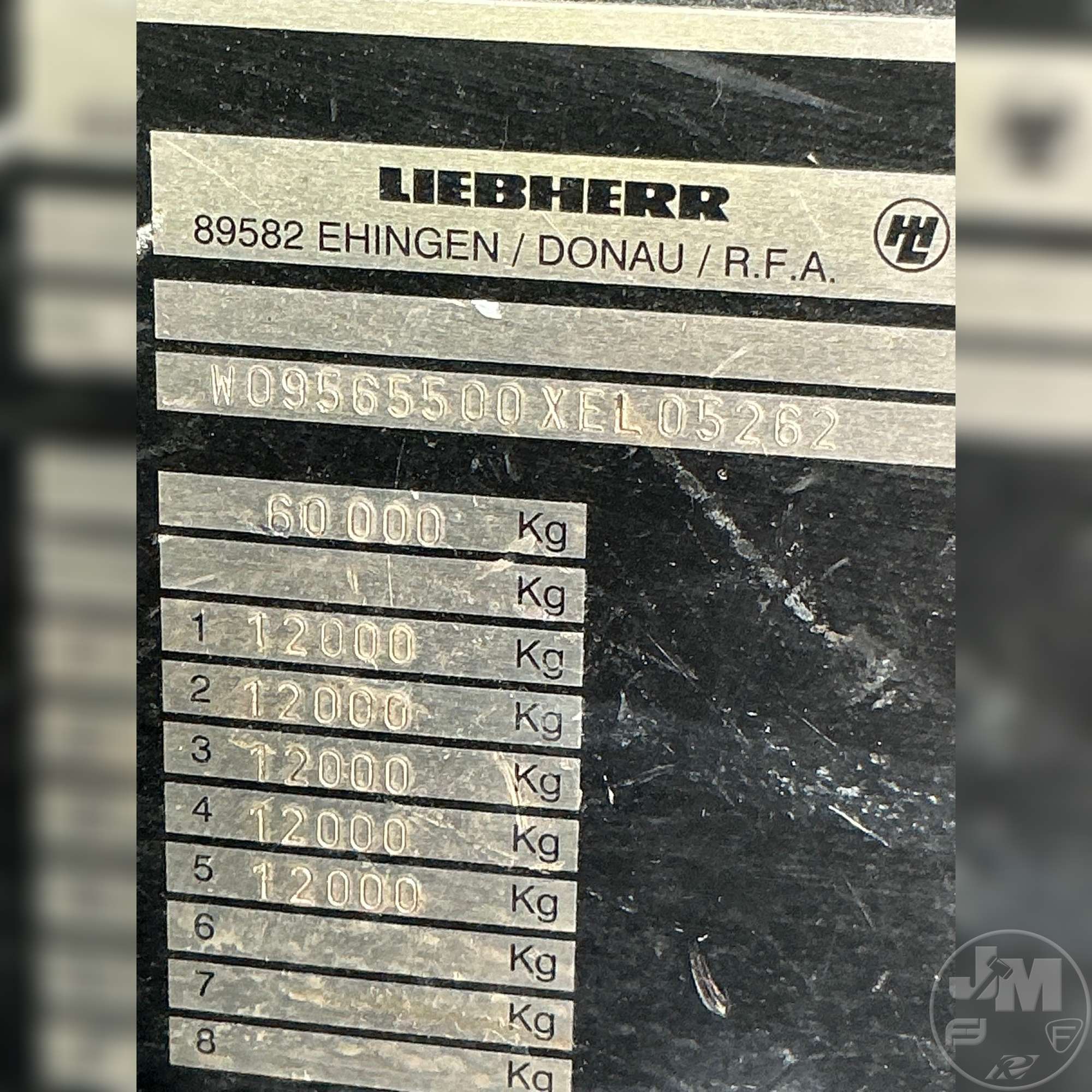 1999 Liebherr LTM1160/2