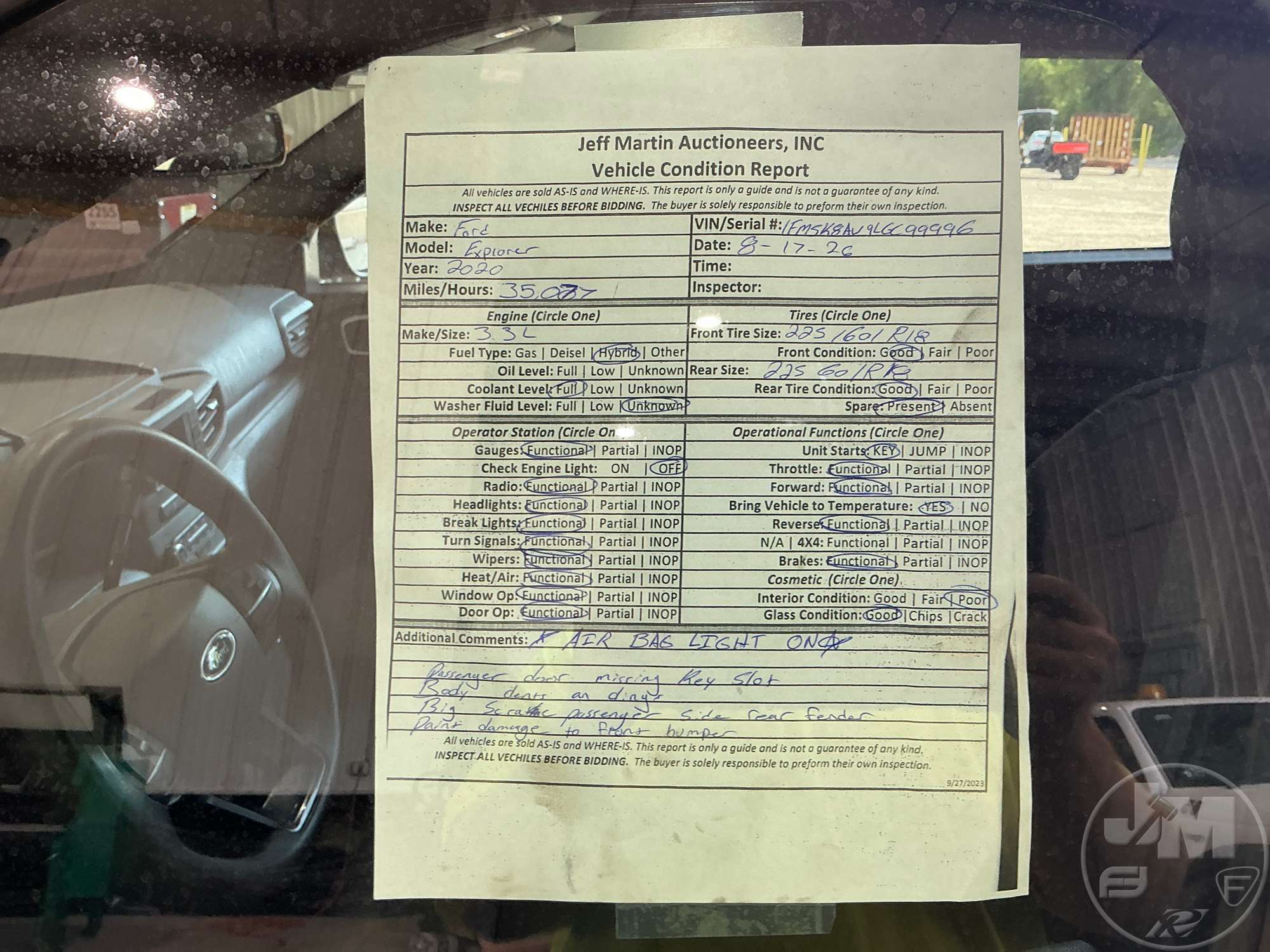 2020 Ford EXPLORER