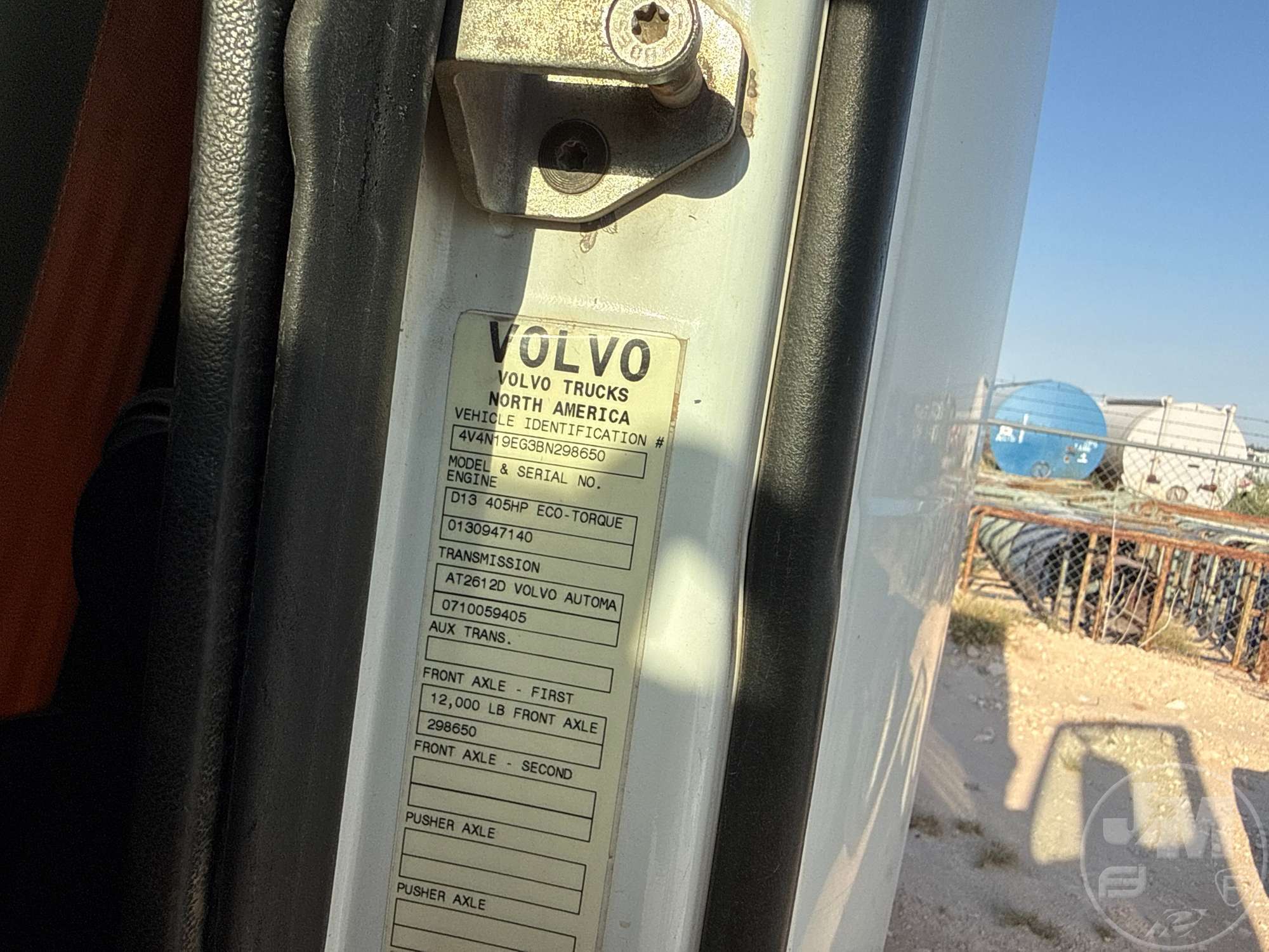 2011 Volvo D13