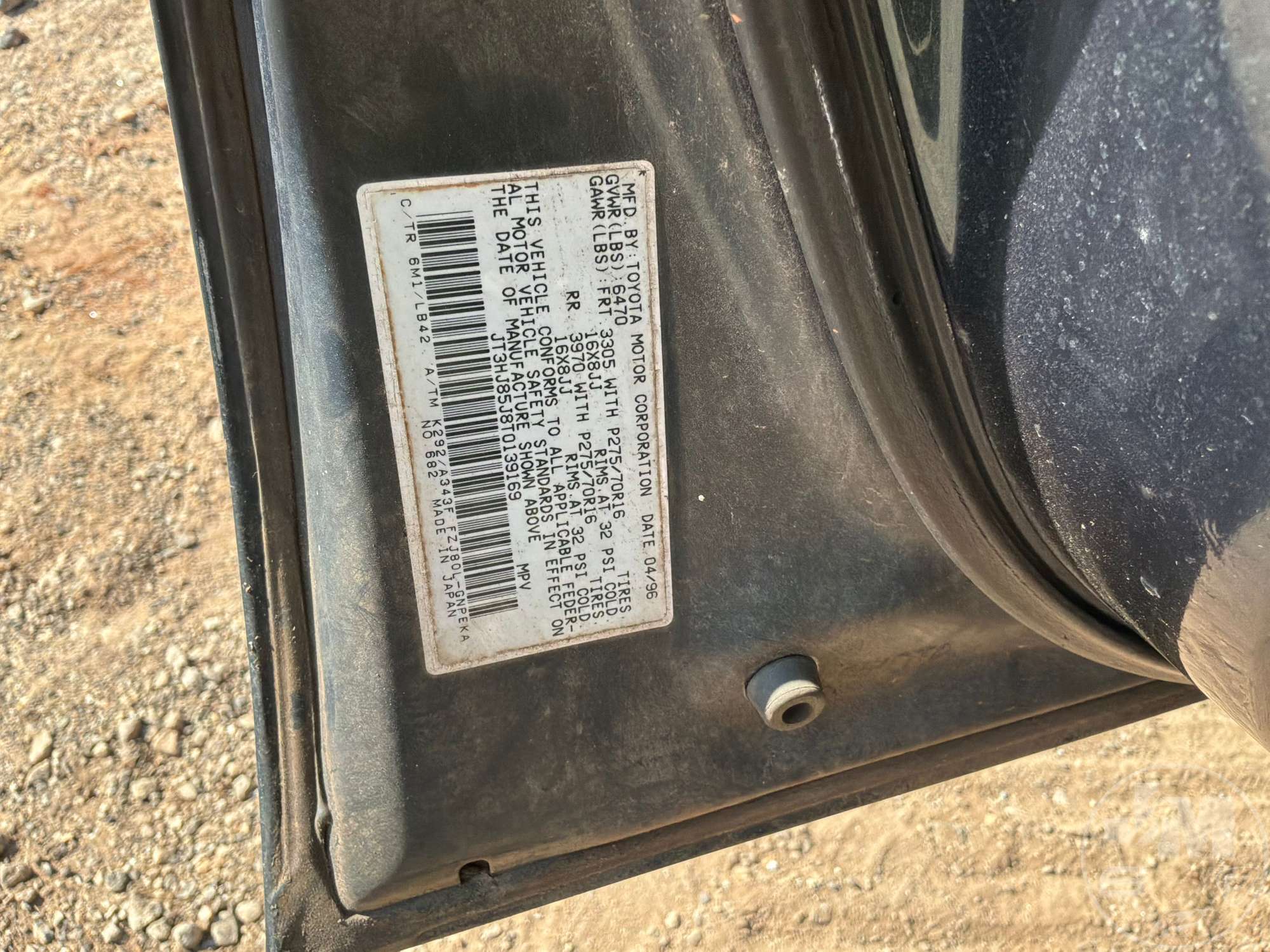 1996 Toyota LAND CRUISER