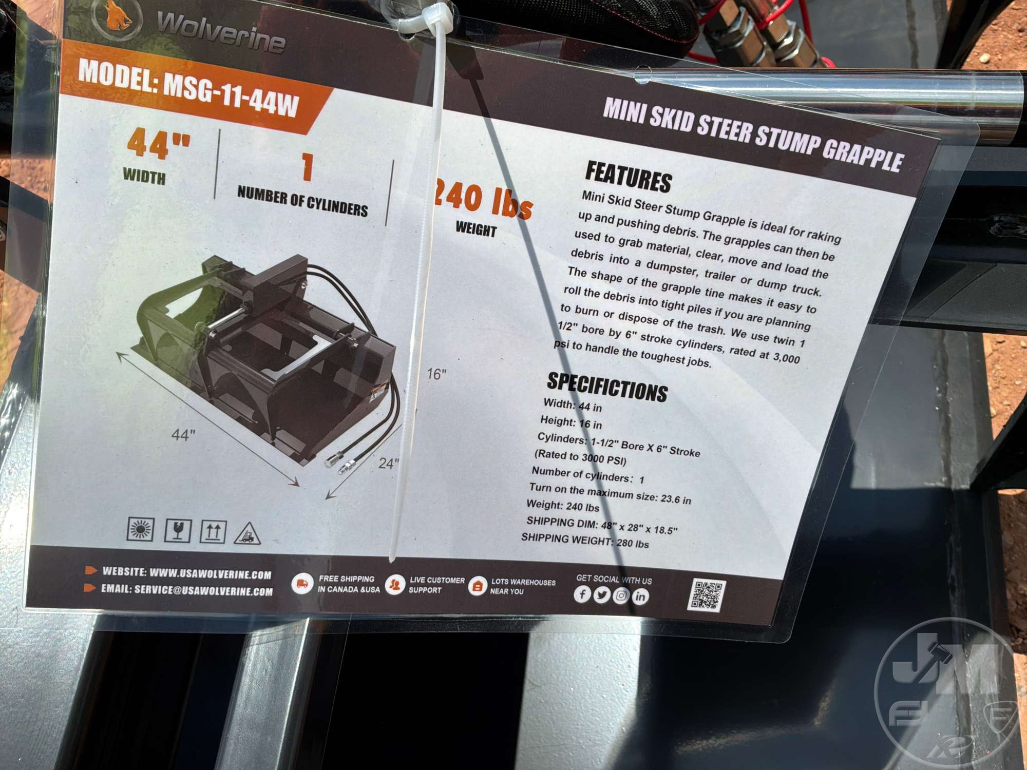 2026 Wolverine MSG-11-44W