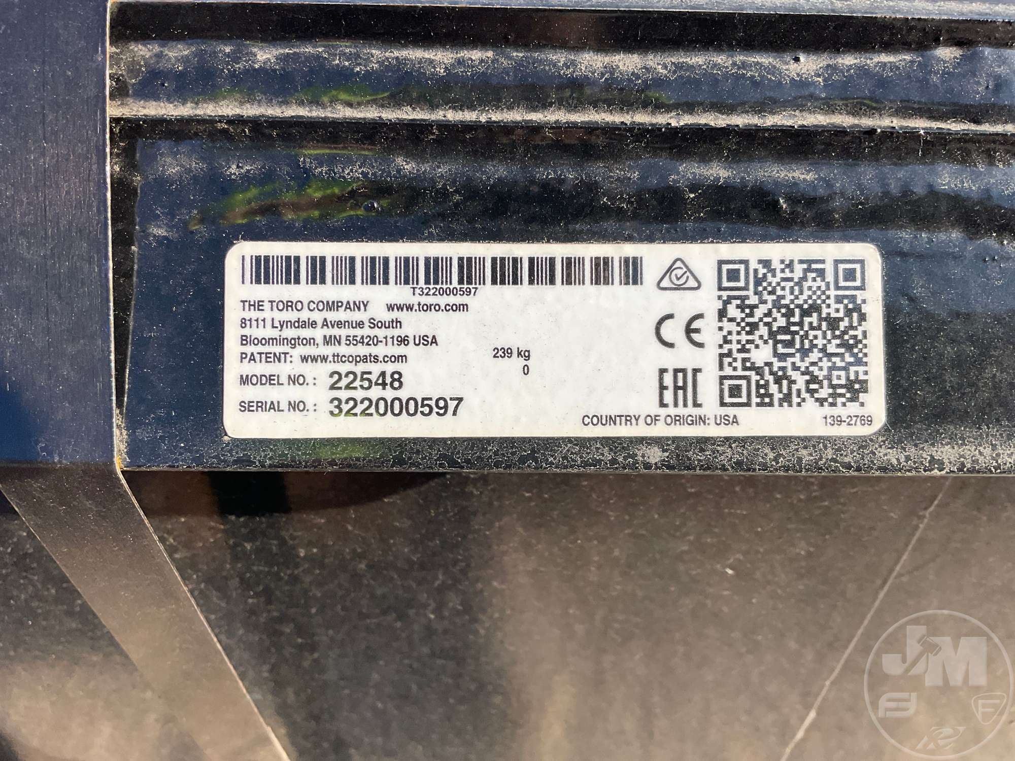 0 Toro 22548