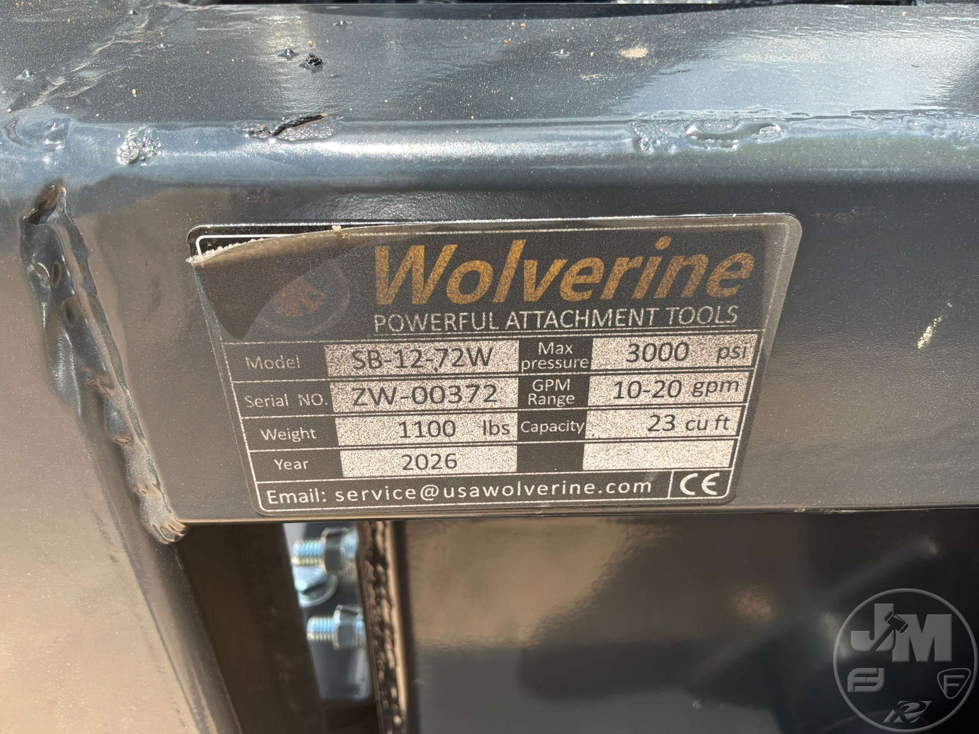 2026 Wolverine SB-12-72W