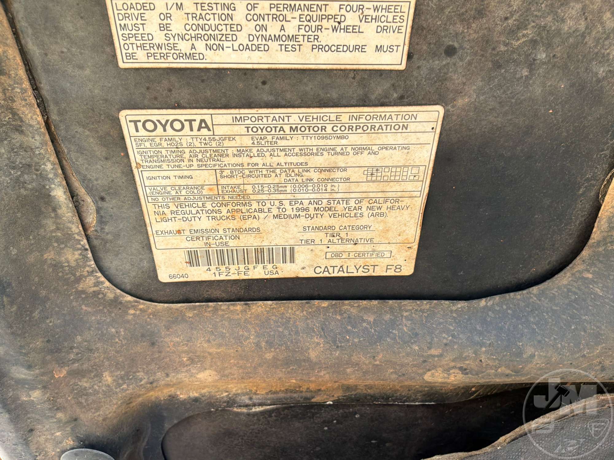 1996 Toyota LAND CRUISER