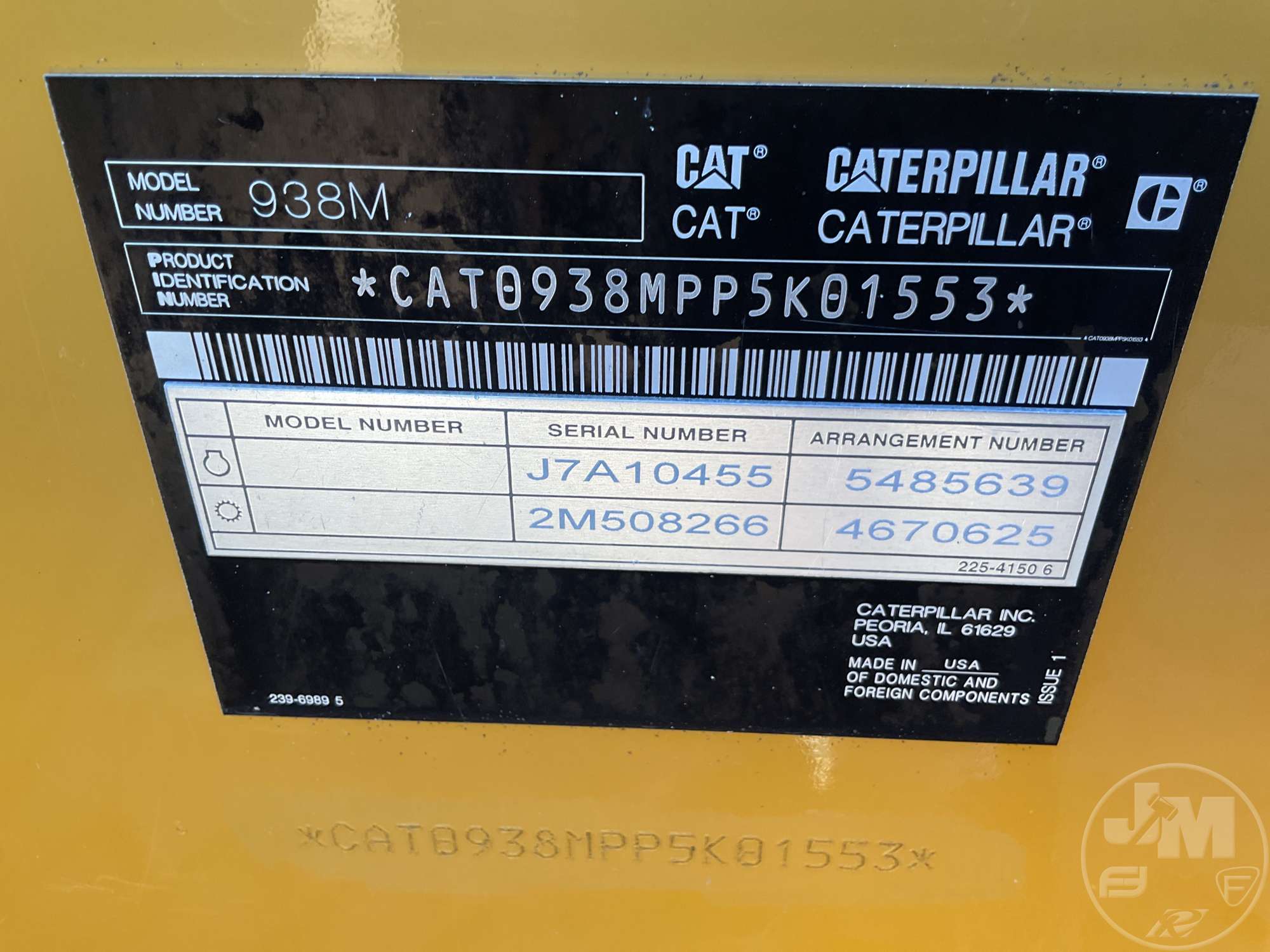 2021 Caterpillar 938M