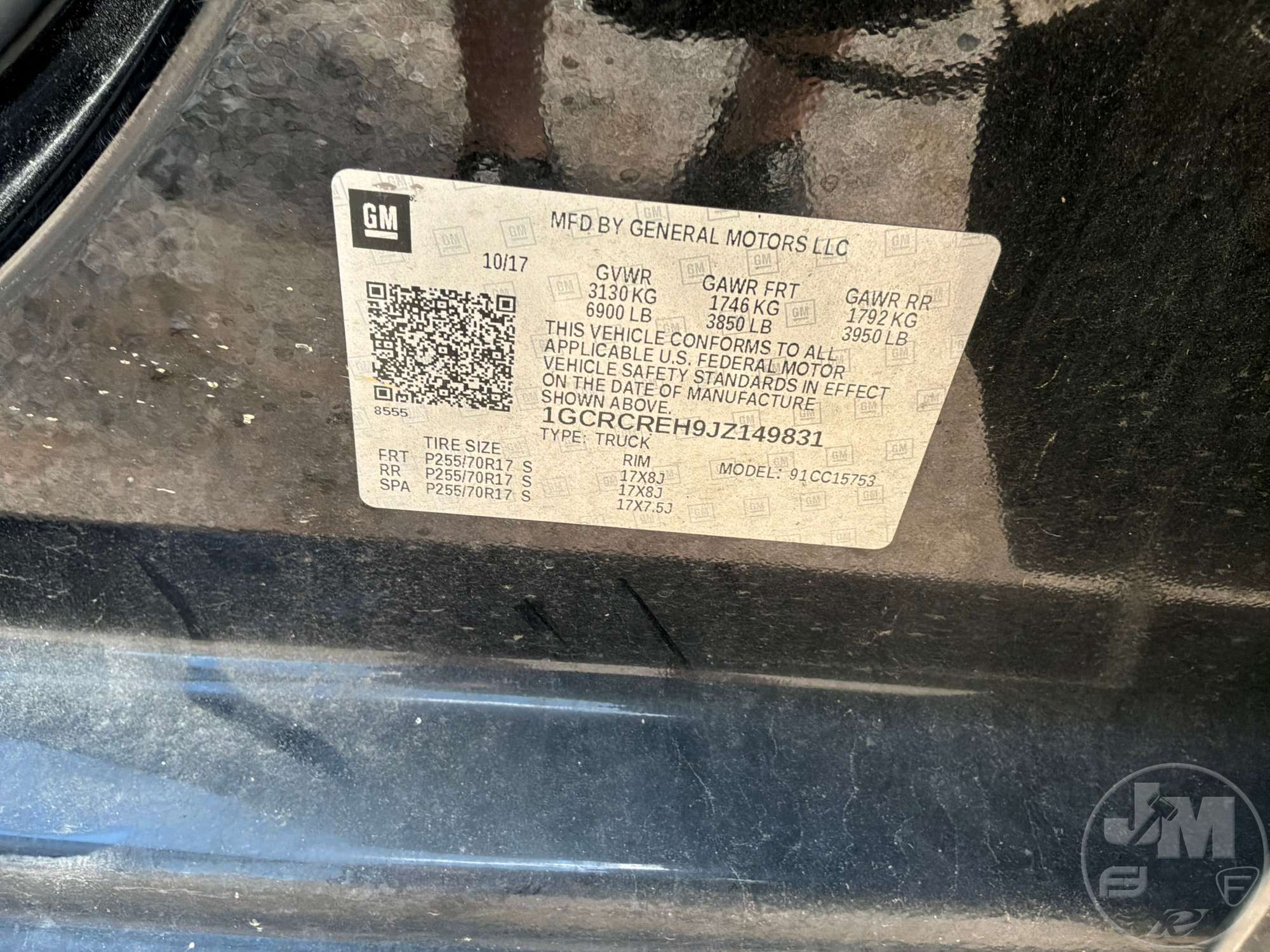 2018 Chevrolet SILVERADO