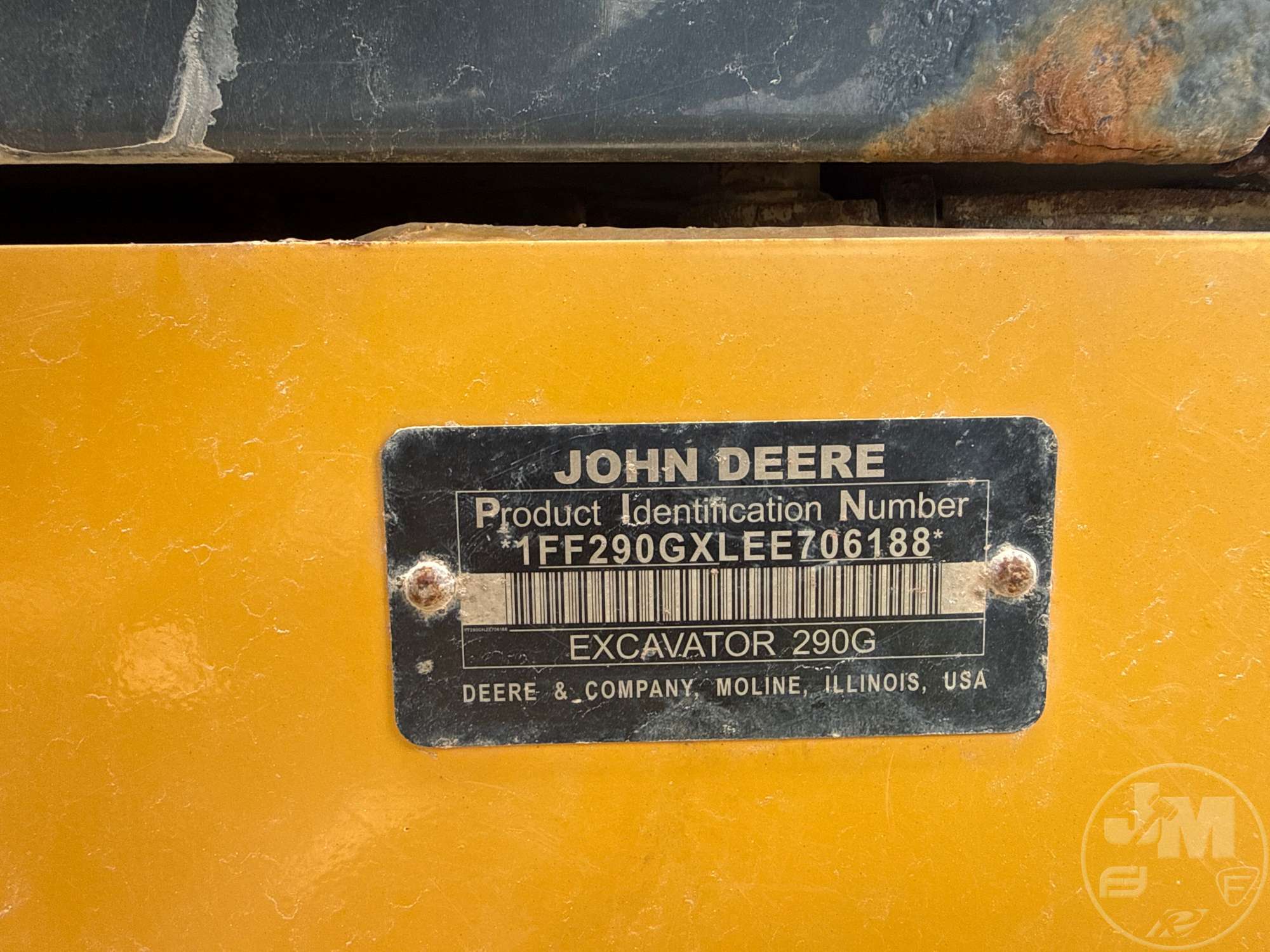 2014 John Deere 290G