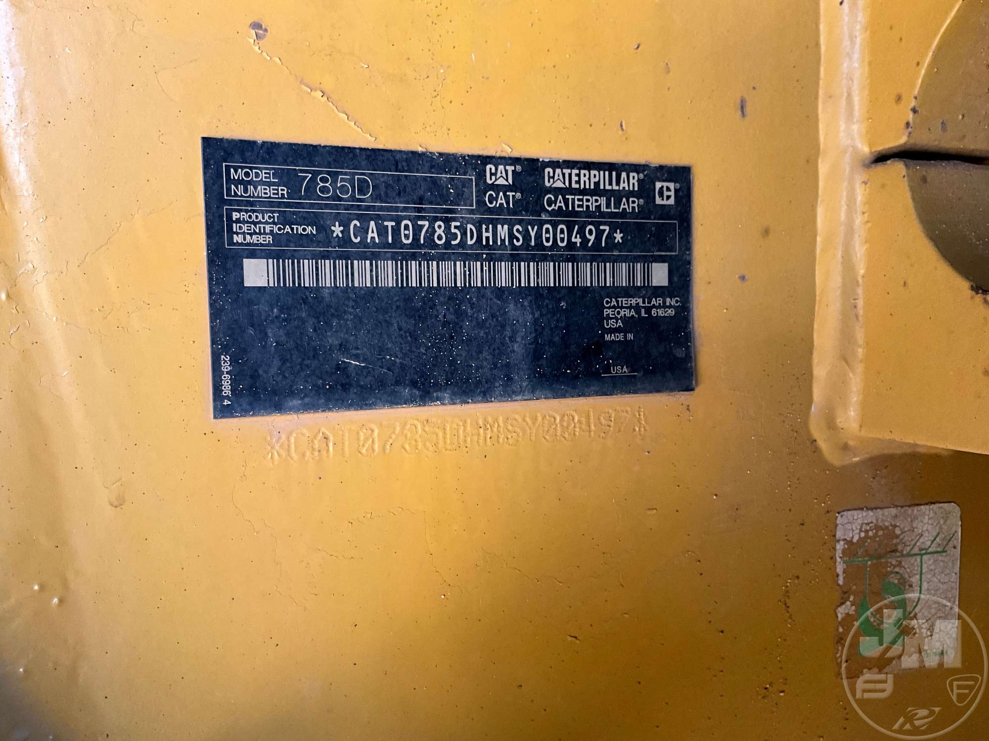 2014 Caterpillar 785D