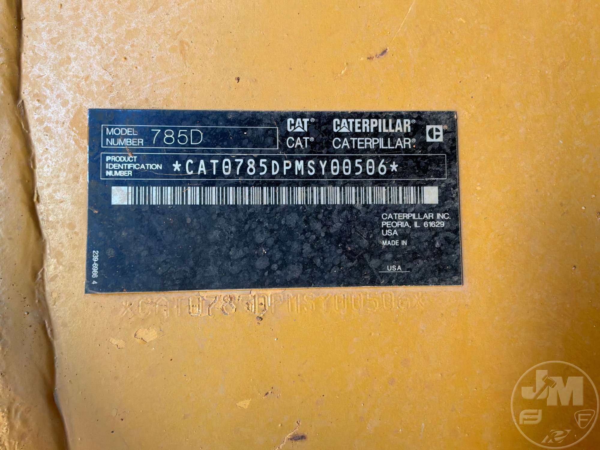 2014 Caterpillar 785D
