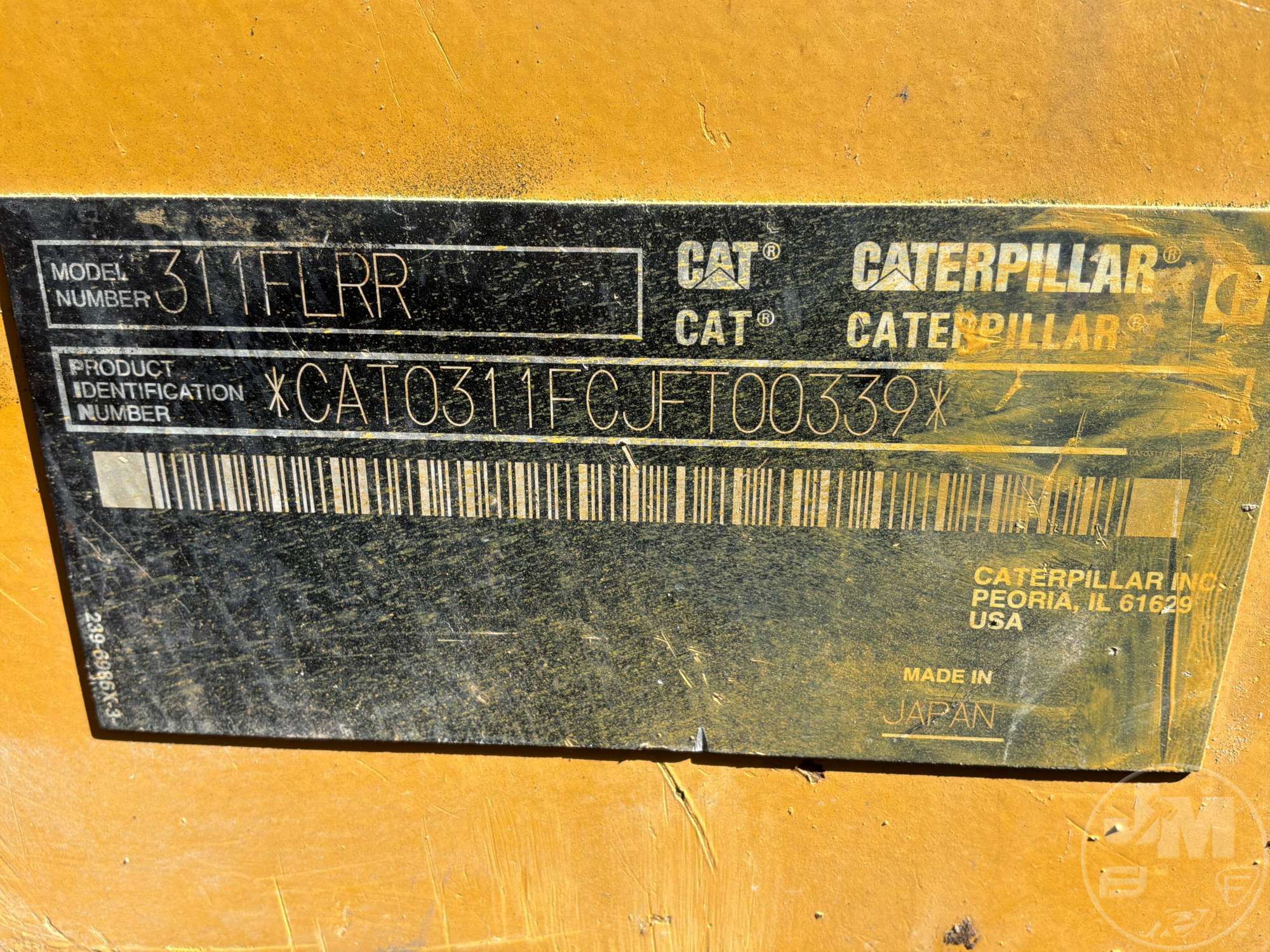 2014 Caterpillar 311F