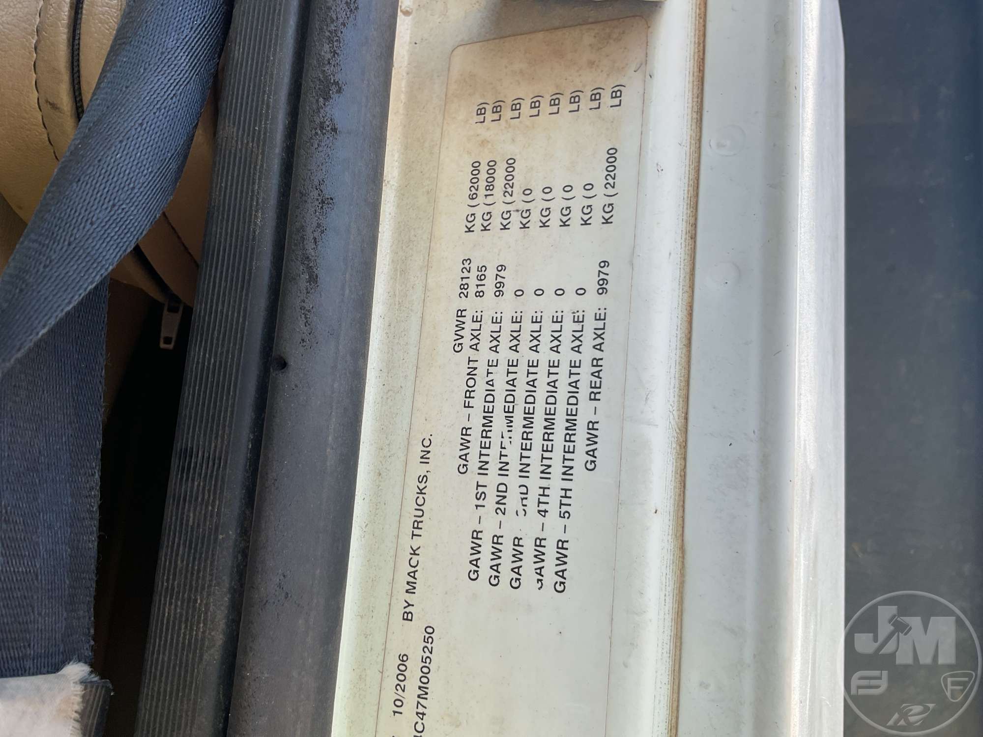 2007 Mack CTP GRANITE