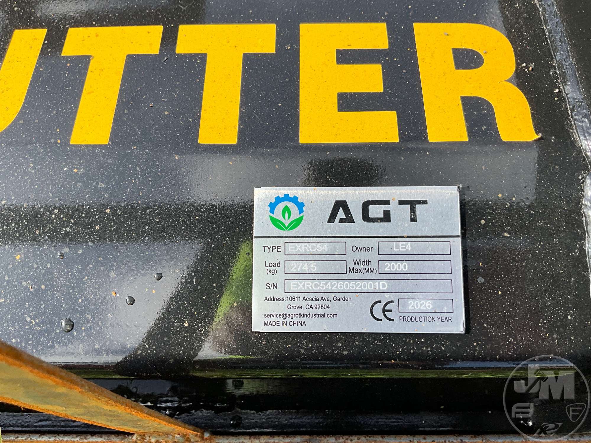 2026 AGT EXRC54