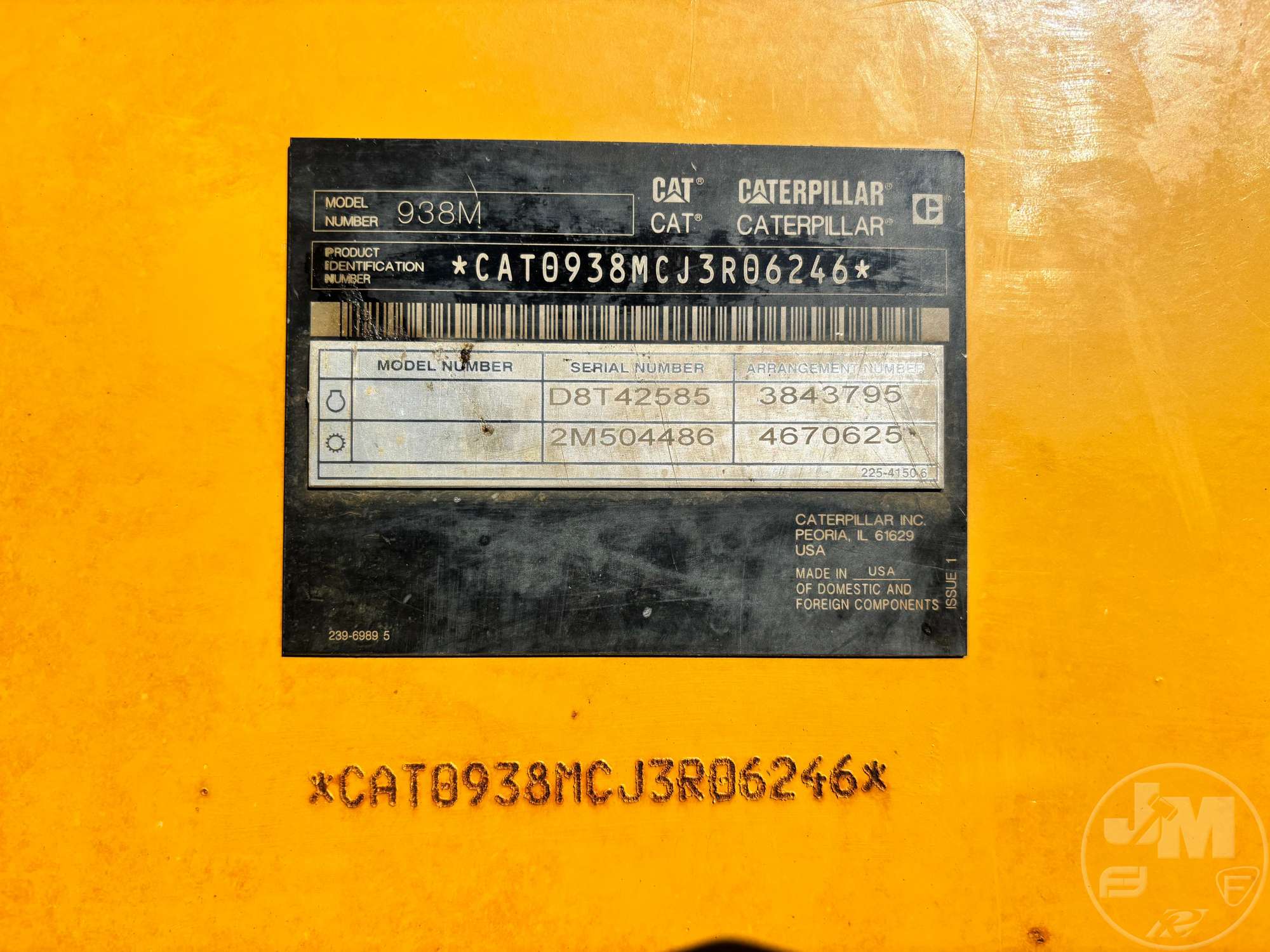 2019 Caterpillar 938M