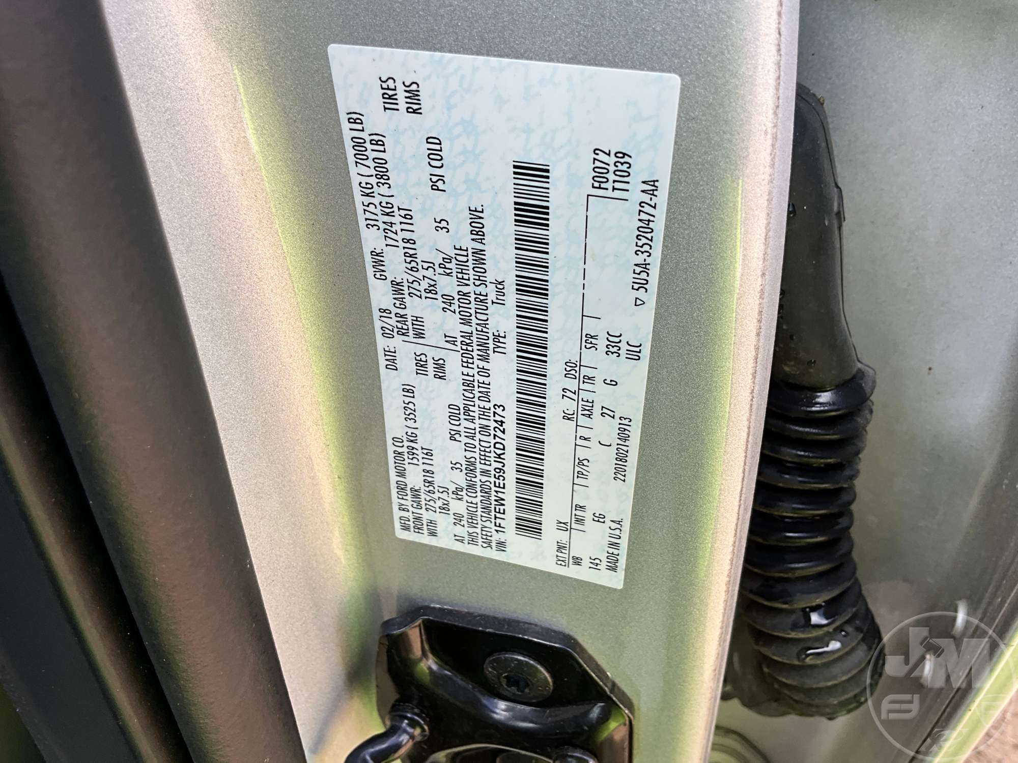 2018 Ford F-150 LARIAT