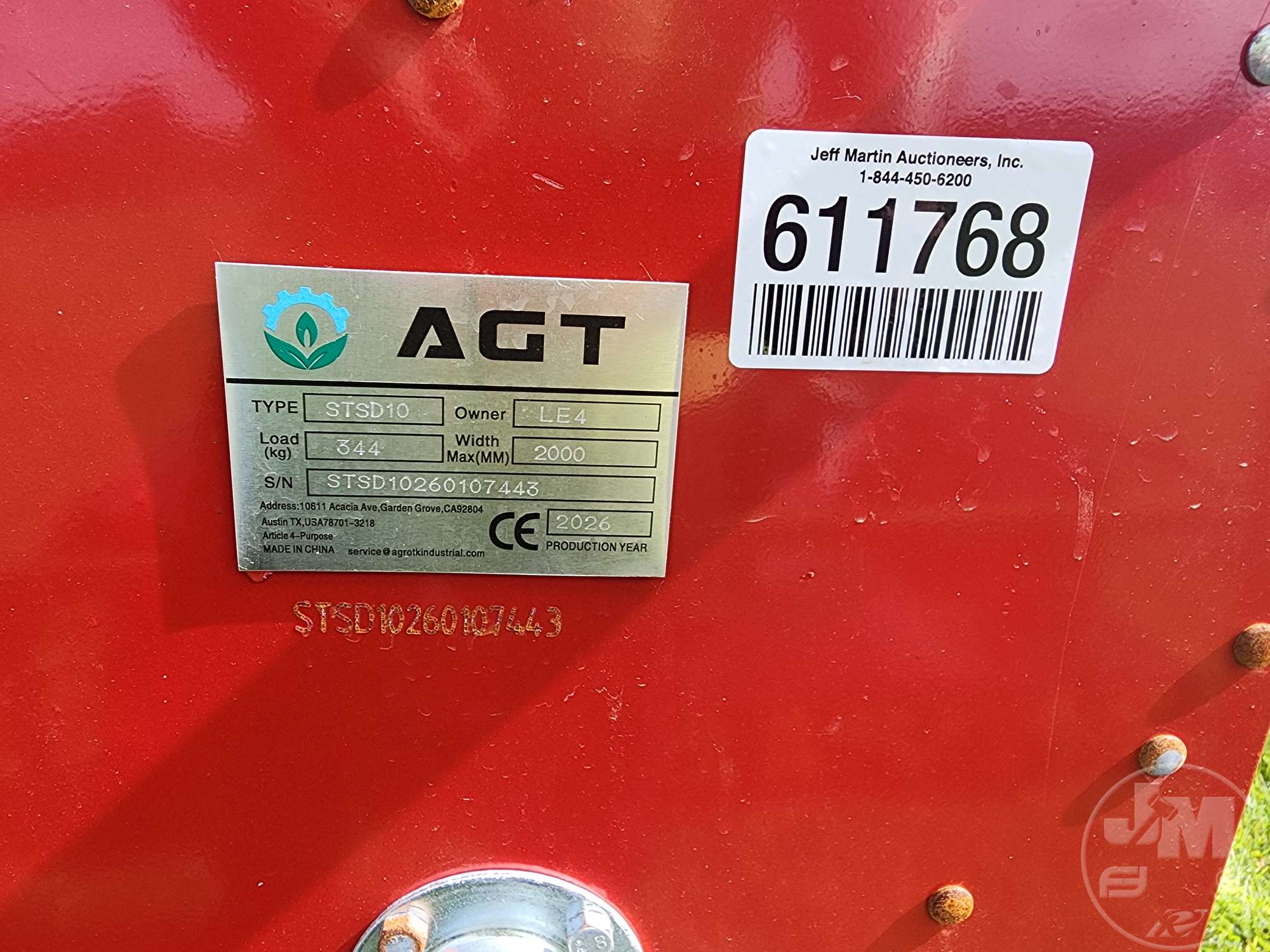 2026 AGT STSD10